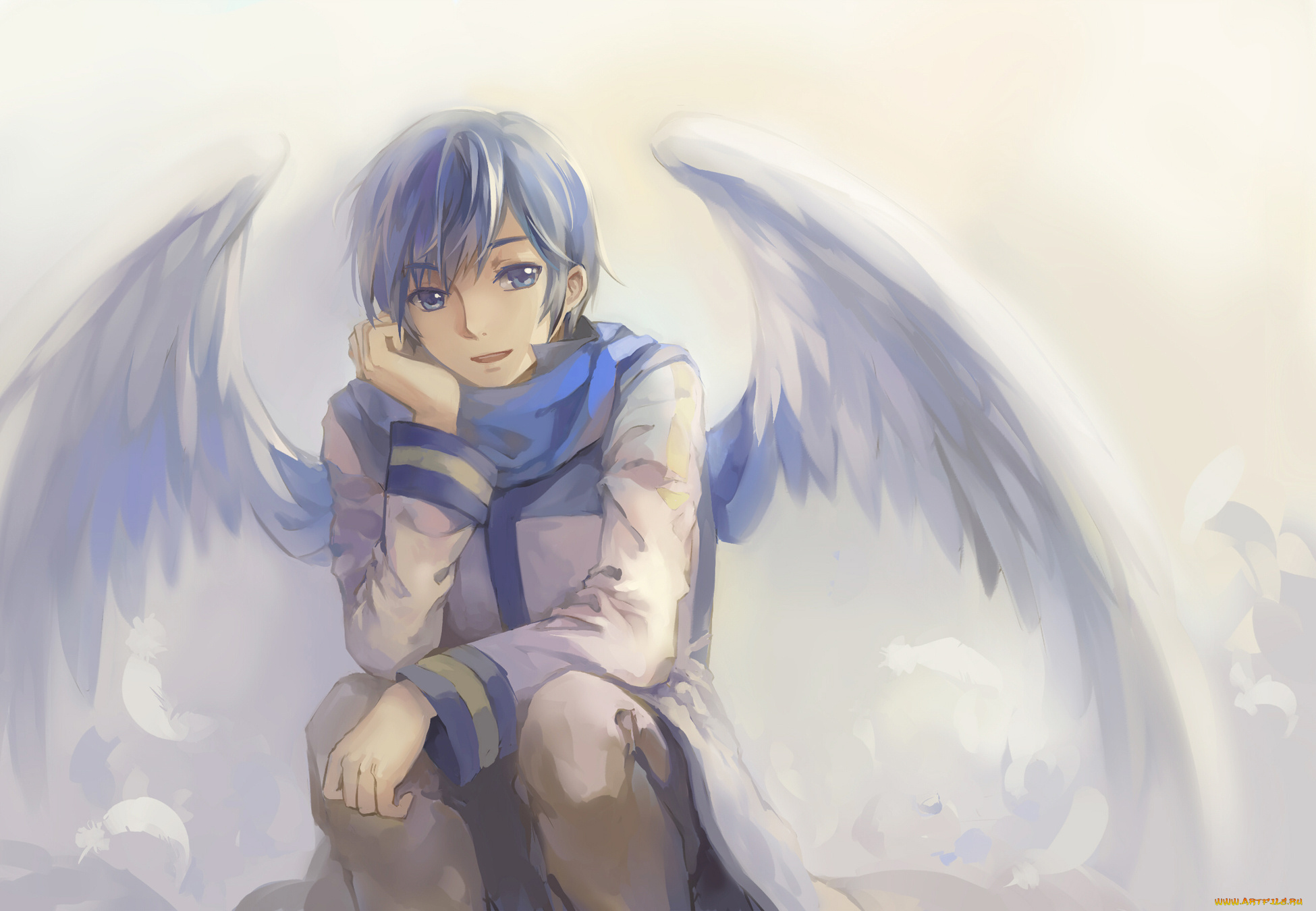 аниме, vocaloid, kaito