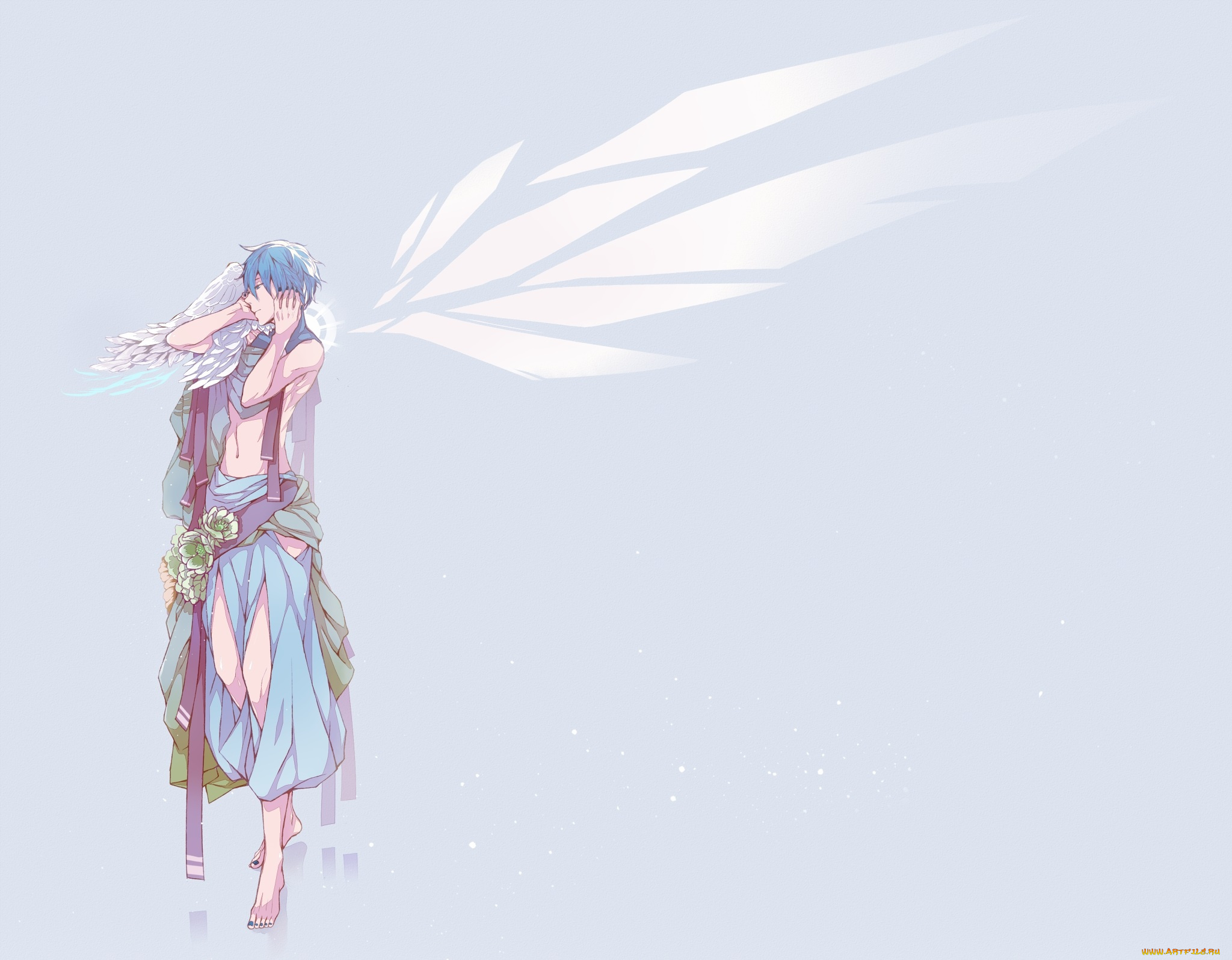 аниме, vocaloid, kaito