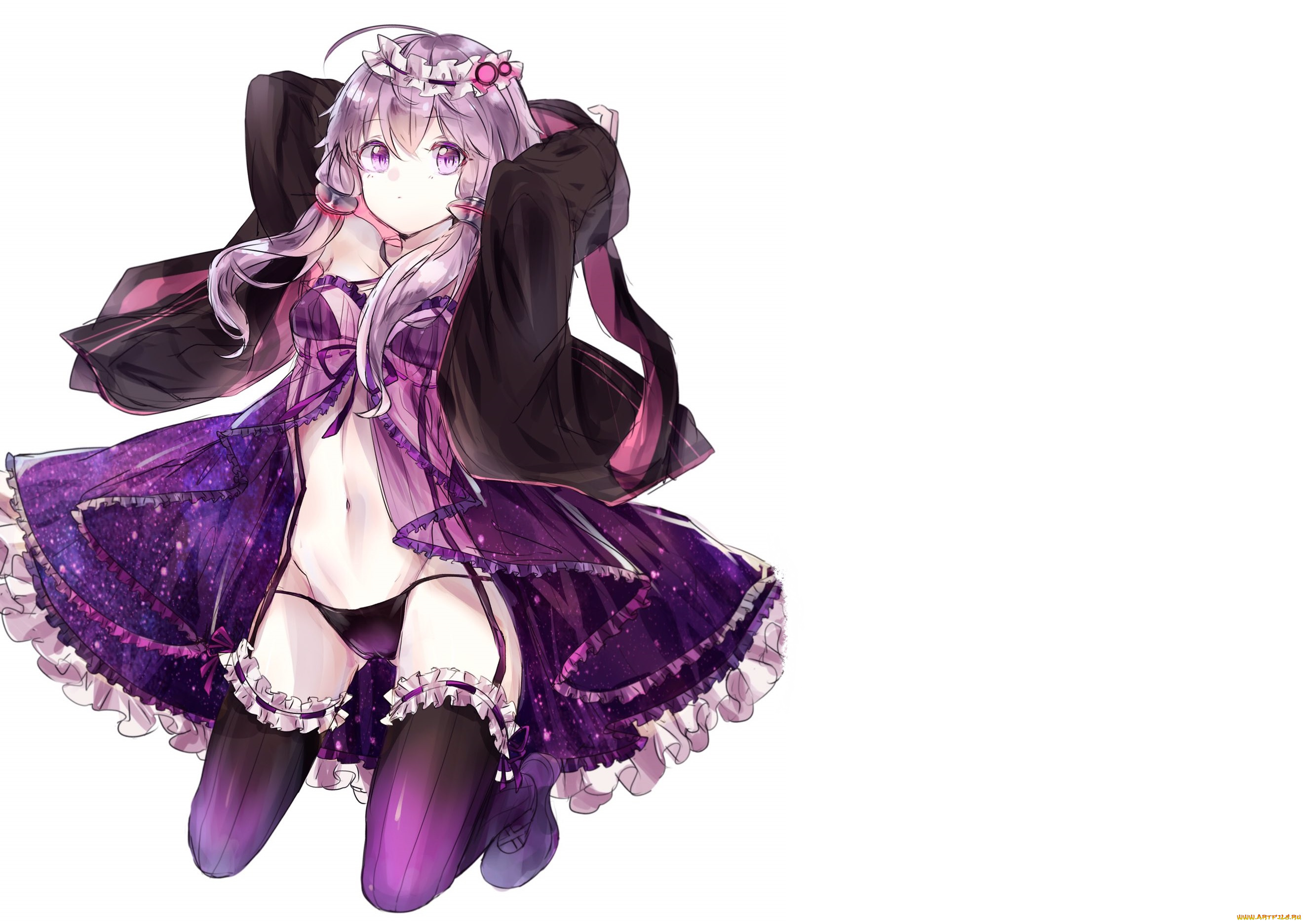 аниме, vocaloid, yuzuki, yukari