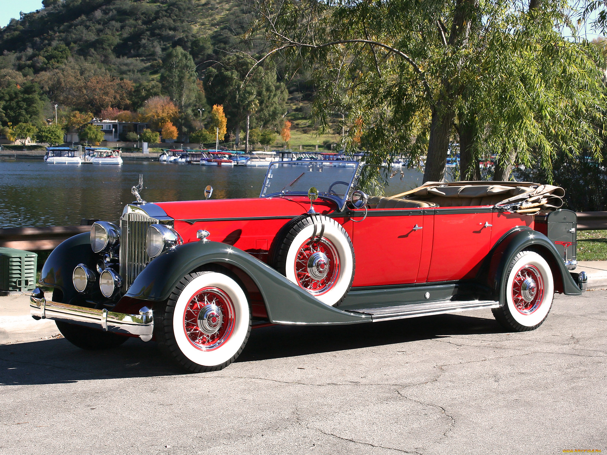 packard, twelve, phaeton, автомобили