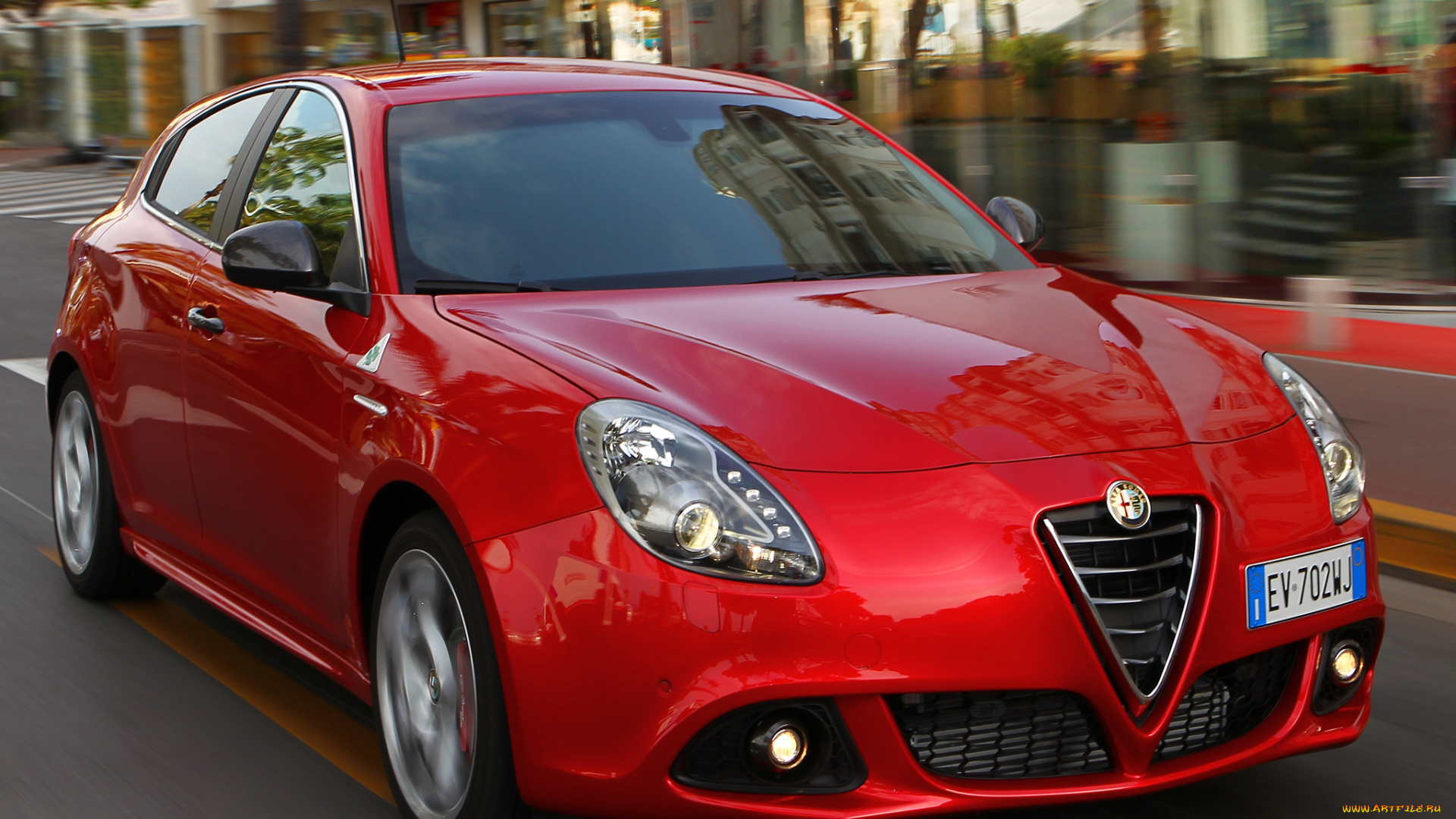 автомобили, alfa, romeo, alfa, romeo, giulietta, quadrifoglio, verde, 940, 2014, г, красный