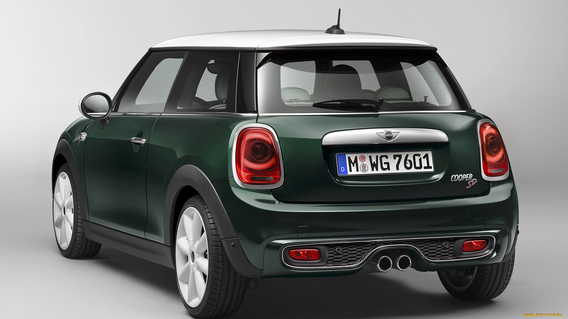 автомобили, mini, cooper, sd, f56, 2014г, зеленый