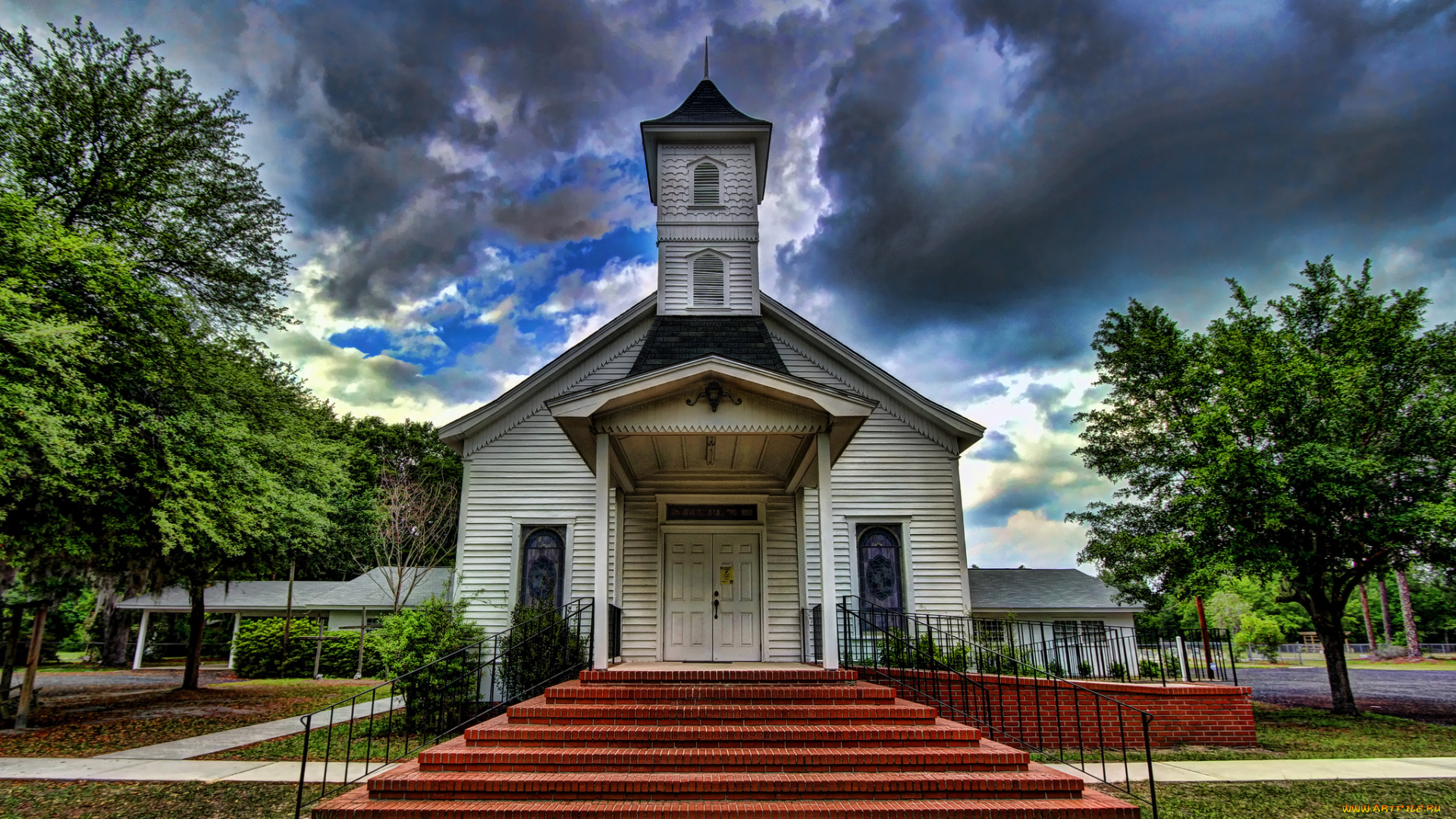 ellabell, methodist, church, -, ellabell, , georgia, , usa, города, -, буддийские, и, другие, храмы, площадь, храм