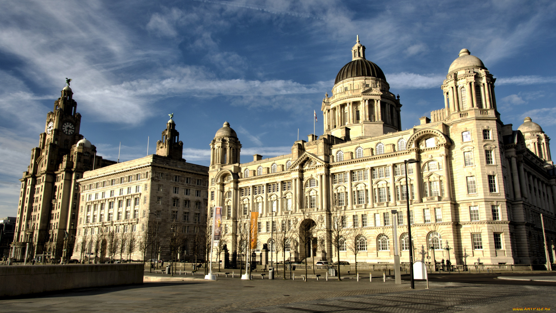 pier, head, -, liverpool, , england, города, -, здания, , дома, площадь