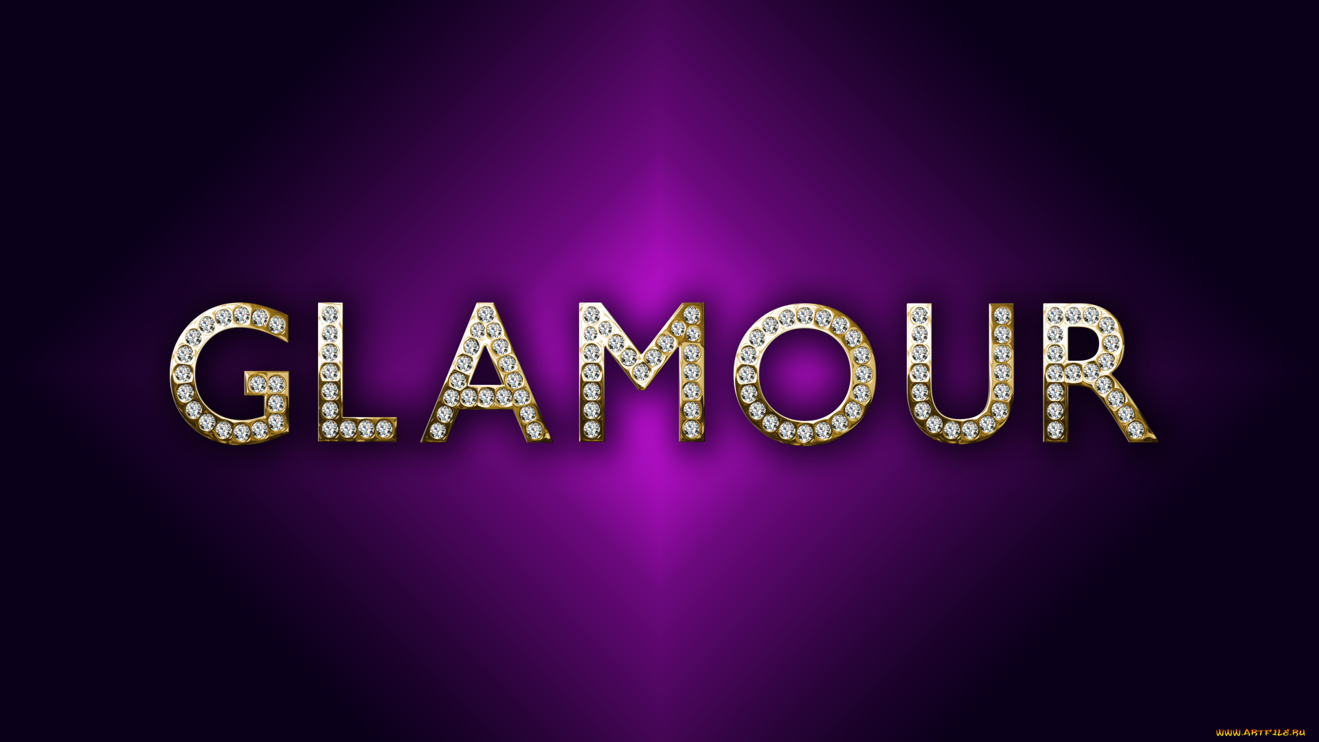 разное, надписи, , логотипы, , знаки, background, purple, diamonds, letters, gold, luxury, glamour, design