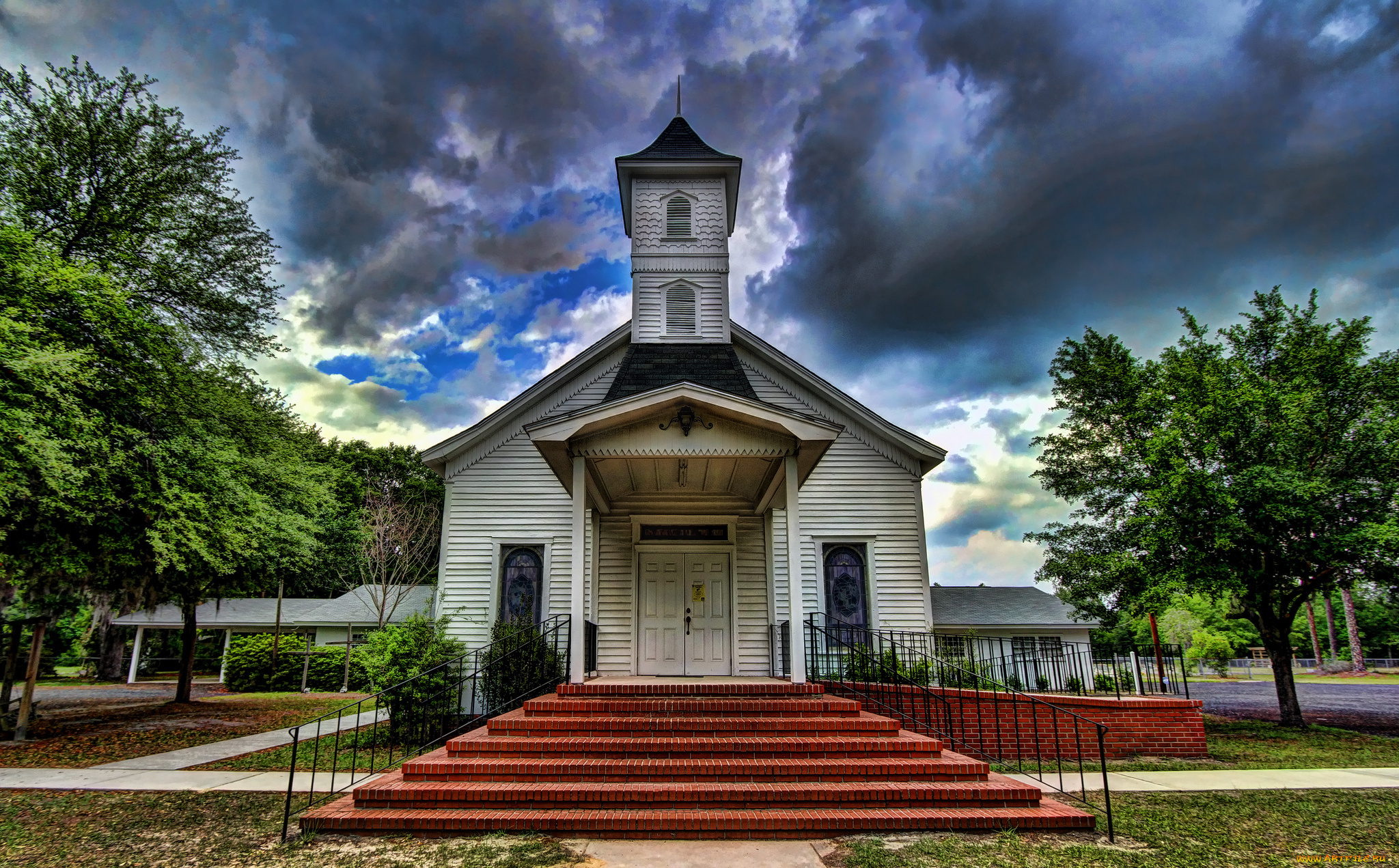 ellabell, methodist, church, -, ellabell, , georgia, , usa, города, -, буддийские, и, другие, храмы, площадь, храм