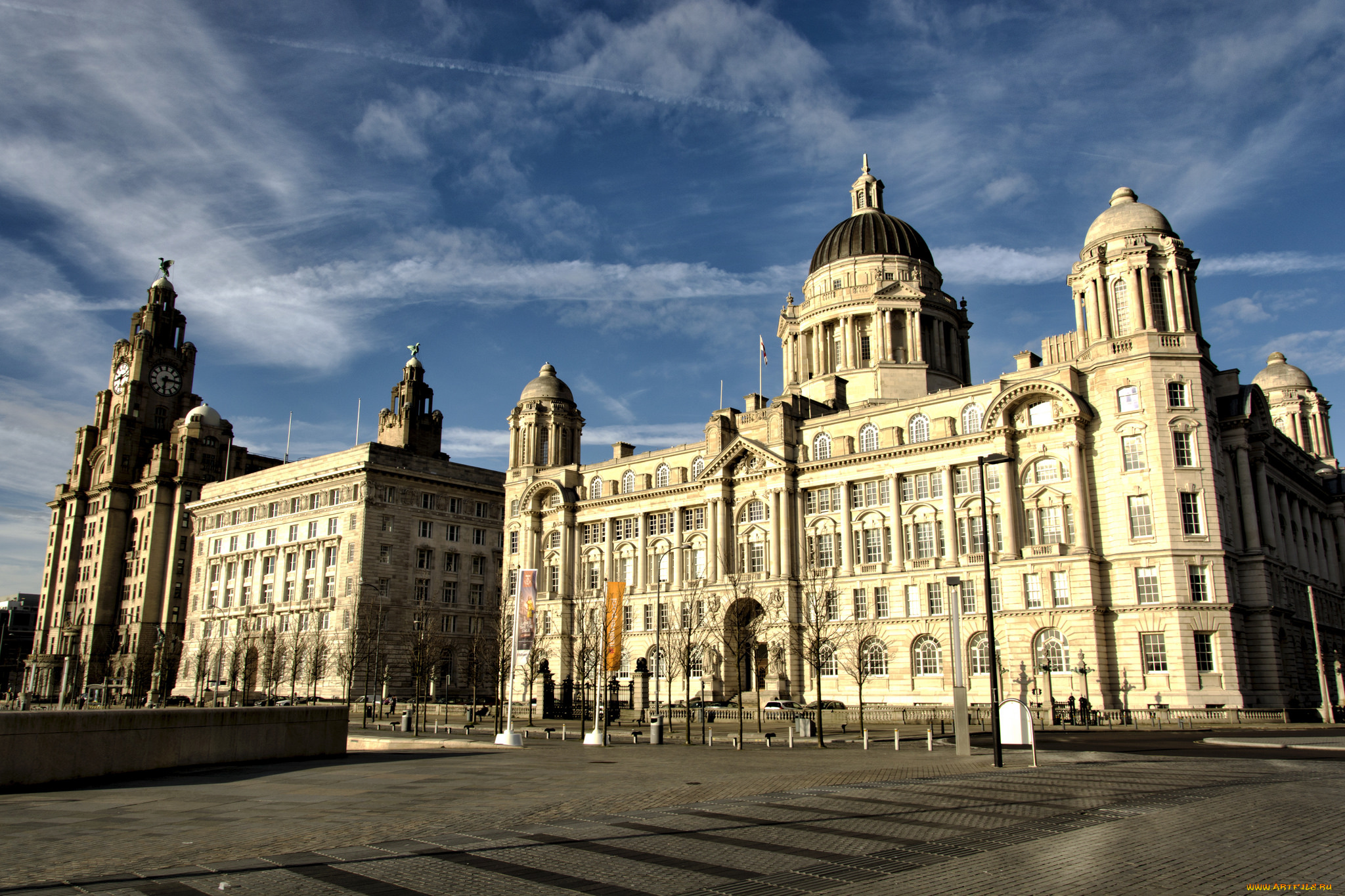 pier, head, -, liverpool, , england, города, -, здания, , дома, площадь