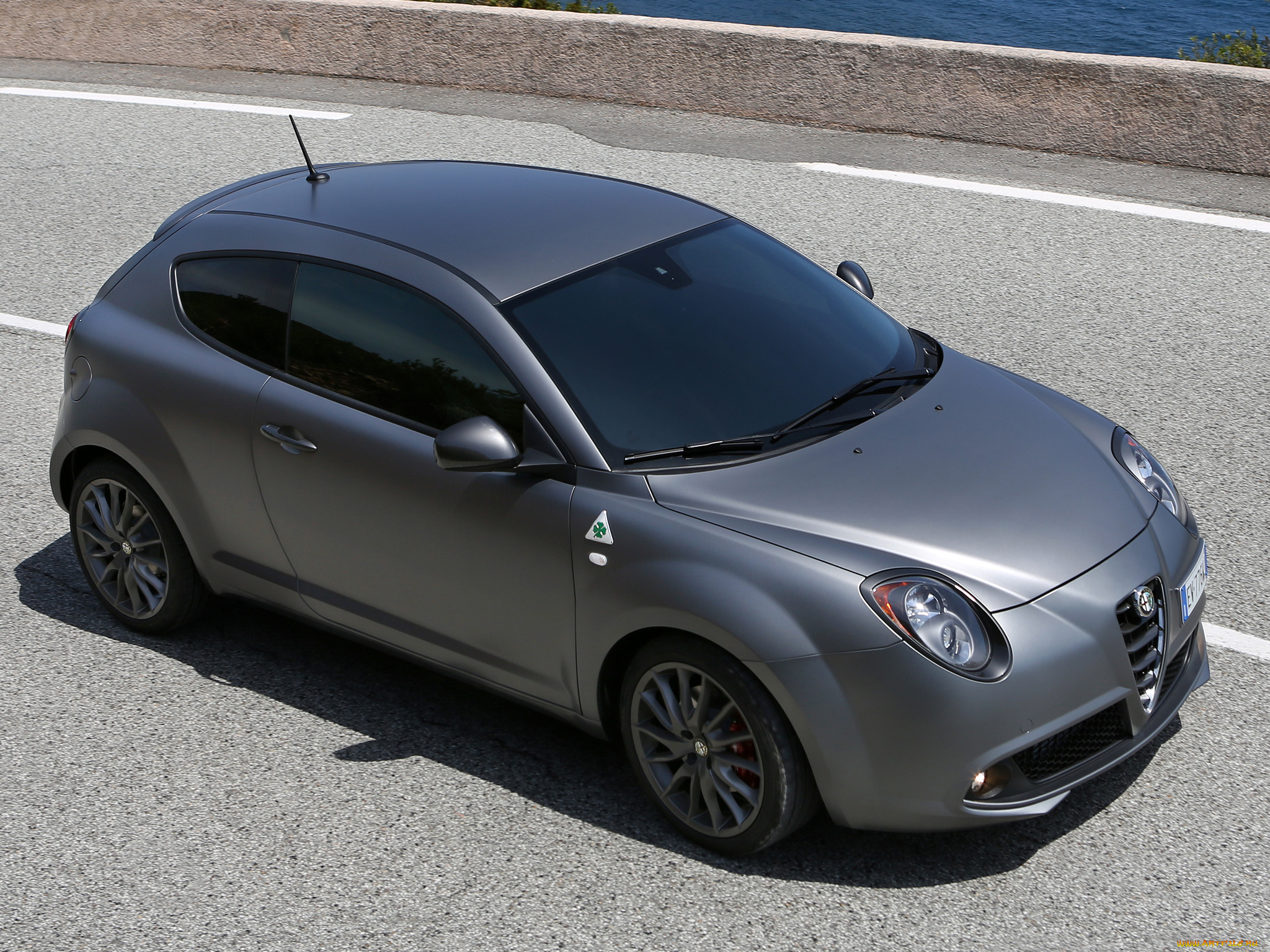 автомобили, alfa, romeo, 955, 2014, г, mito, verde, quadrifoglio, alfa, romeo, темный