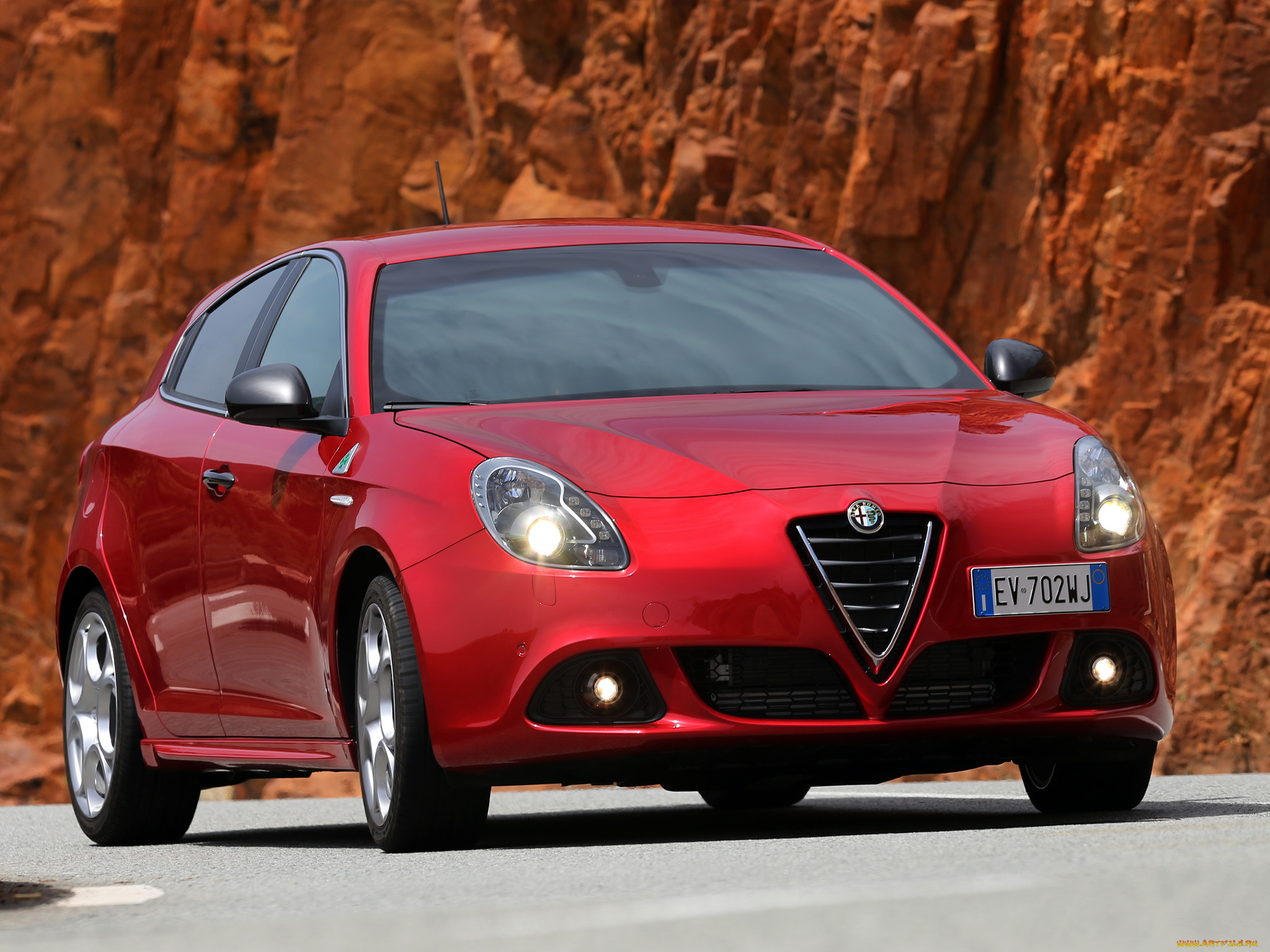 автомобили, alfa, romeo, alfa, romeo, giulietta, quadrifoglio, verde, 940, 2014, г, красный