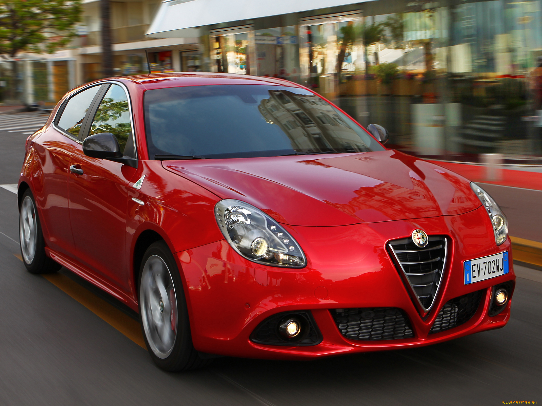 автомобили, alfa, romeo, alfa, romeo, giulietta, quadrifoglio, verde, 940, 2014, г, красный