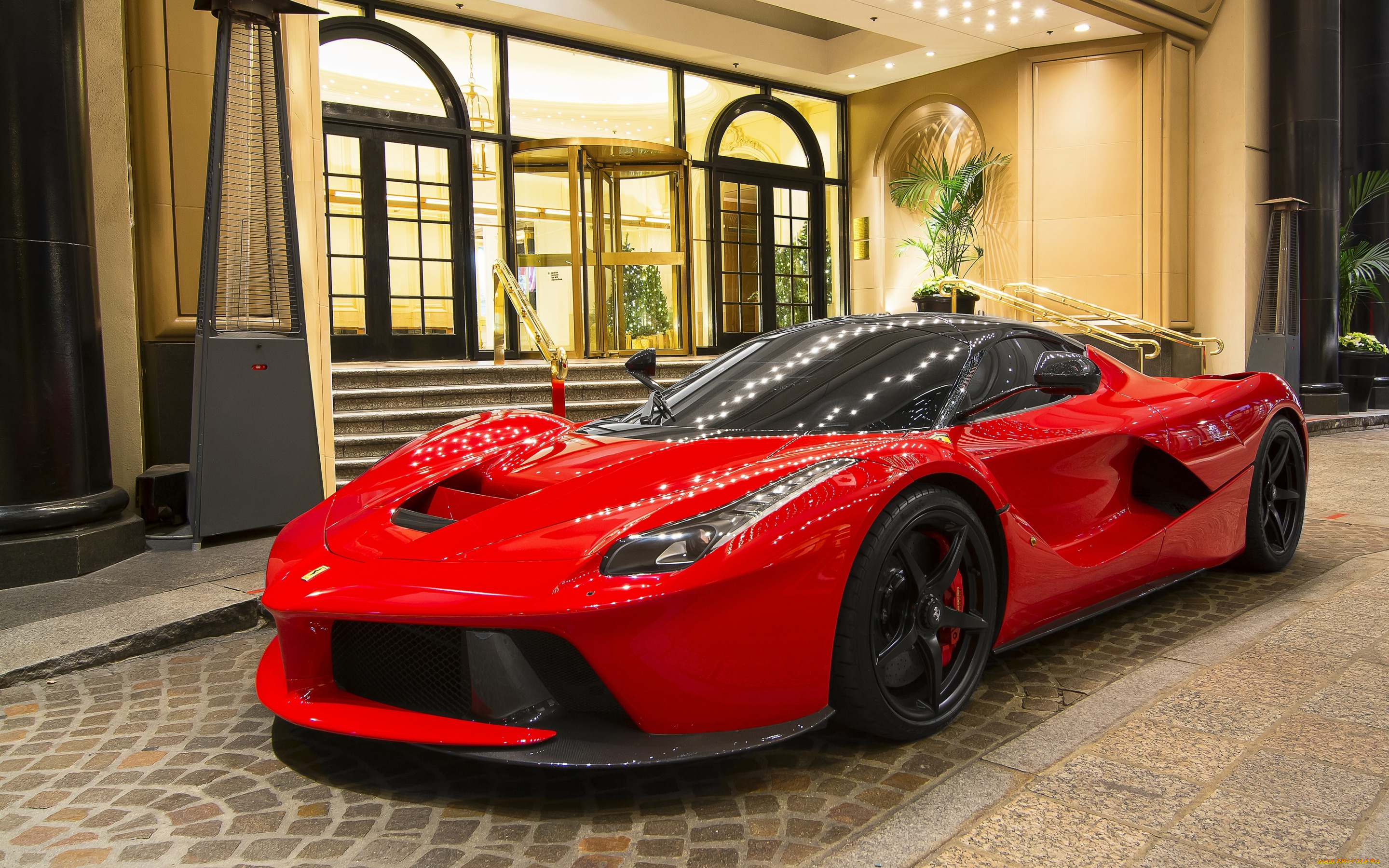 автомобили, ferrari, красный, sportscar, laferrari