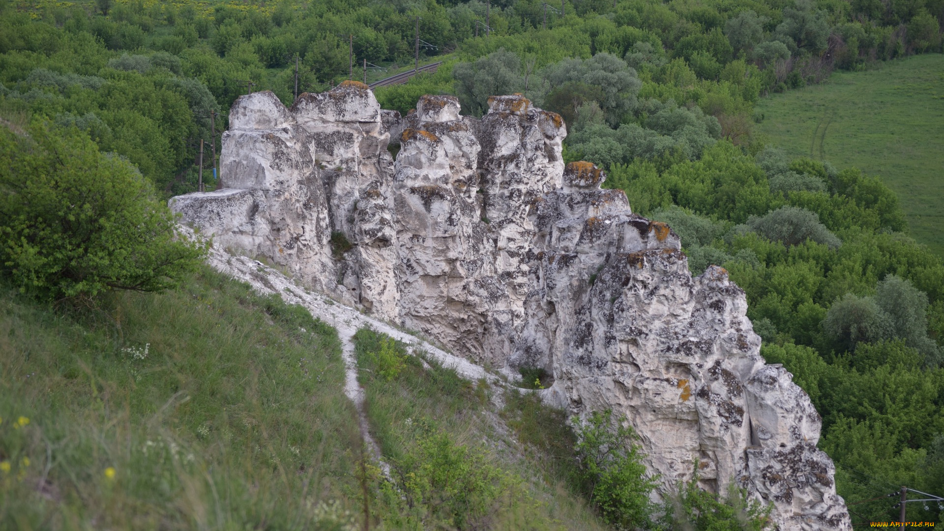 природа, пейзажи, монастырь, дивногорье, воронежская