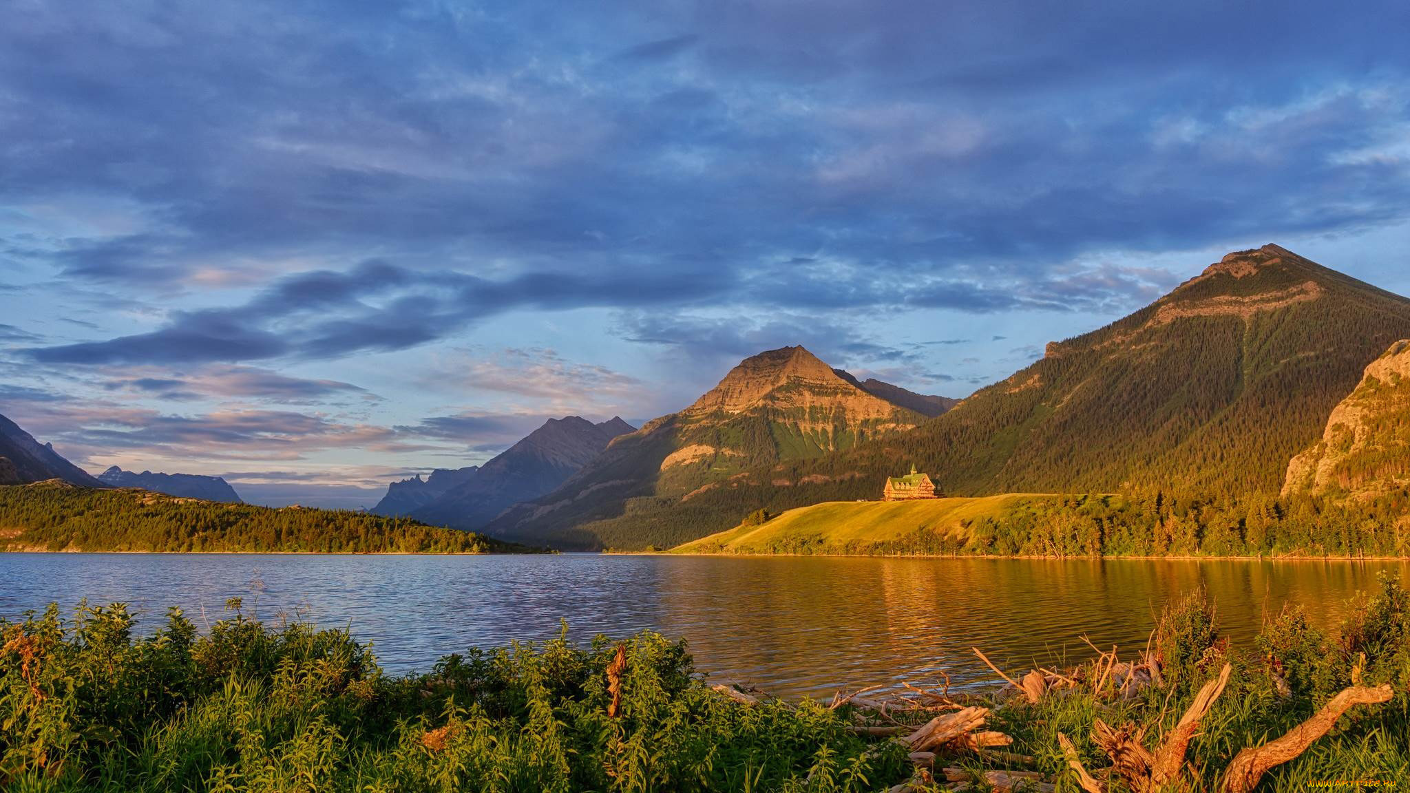 waterton, lakes, national, park, of, canada, природа, реки, озера, waterton, lakes, national, park, of, canada