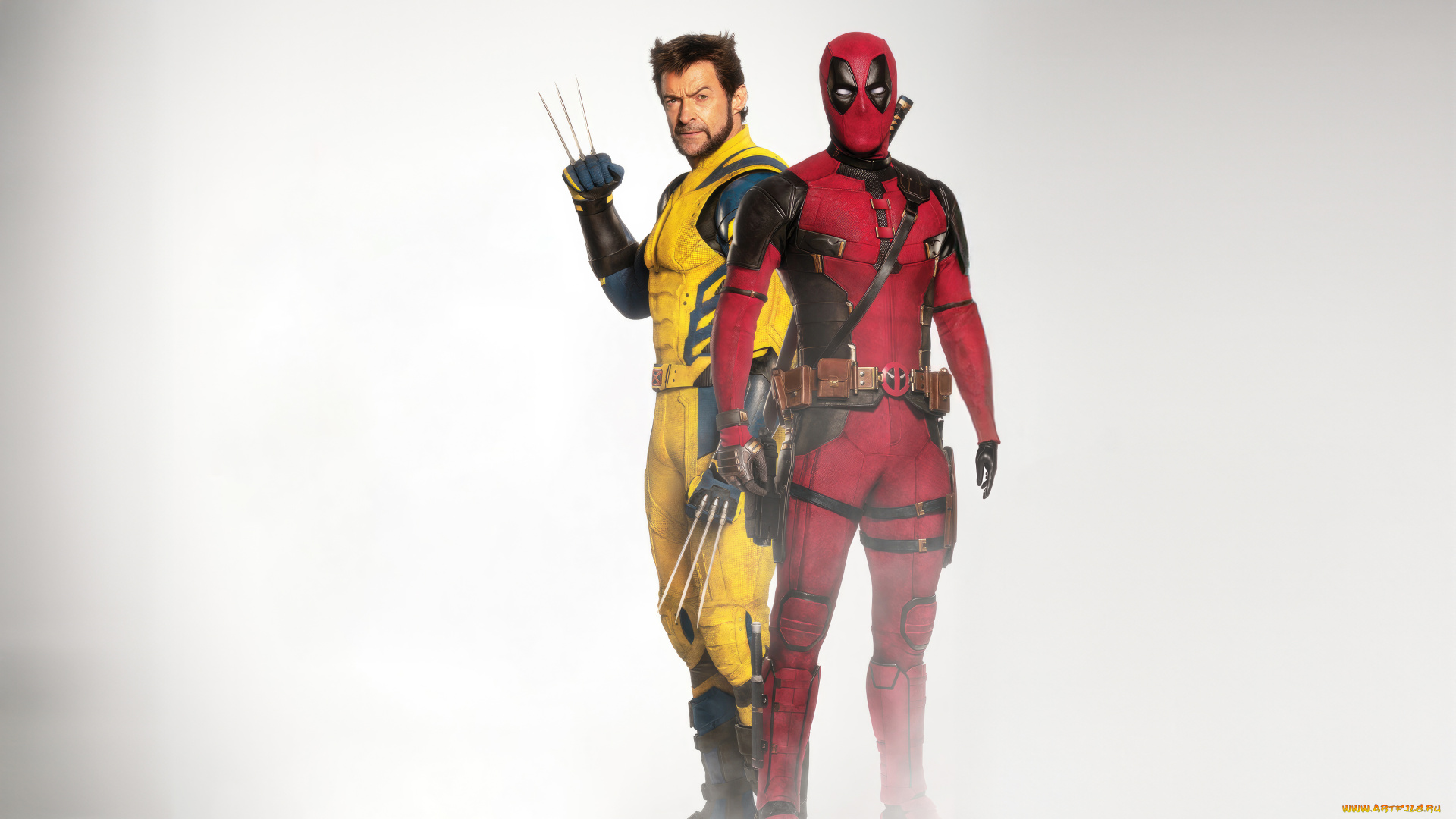 deadpool, &, wolverine, , , , 2024, , кино, фильмы, deadpool, &, wolverine, дэдпул, и, росомаха, фантастика, боевик, комедия, райан, рейнольдс, хью, джекман, пoстeр, 3d, marvel