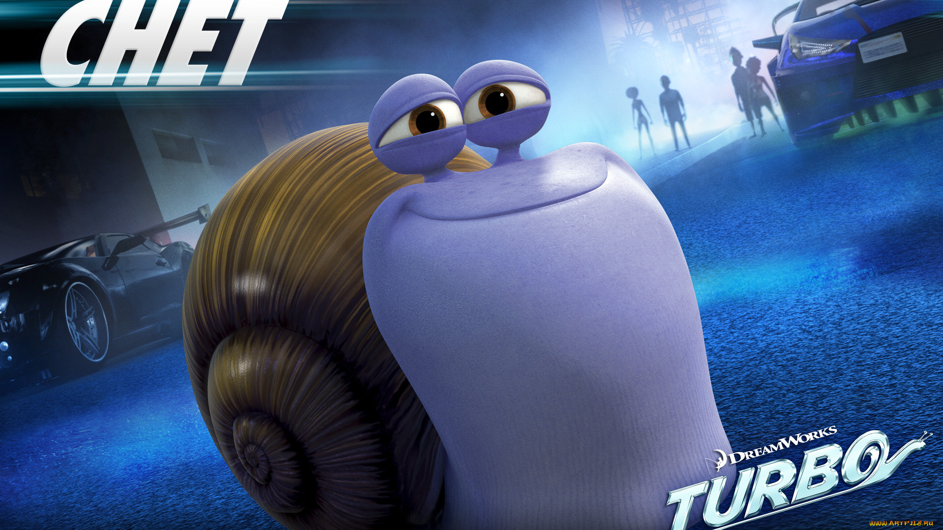 мультфильмы, turbo, персонаж, улитка