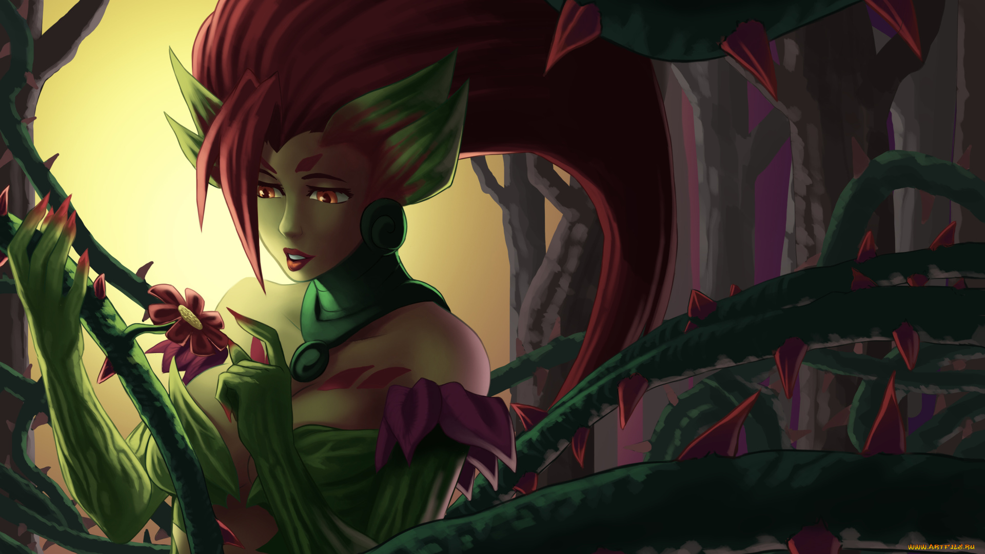 league, of, legends, фэнтези, существа, league, of, legends, zyra, rise, the, thorns