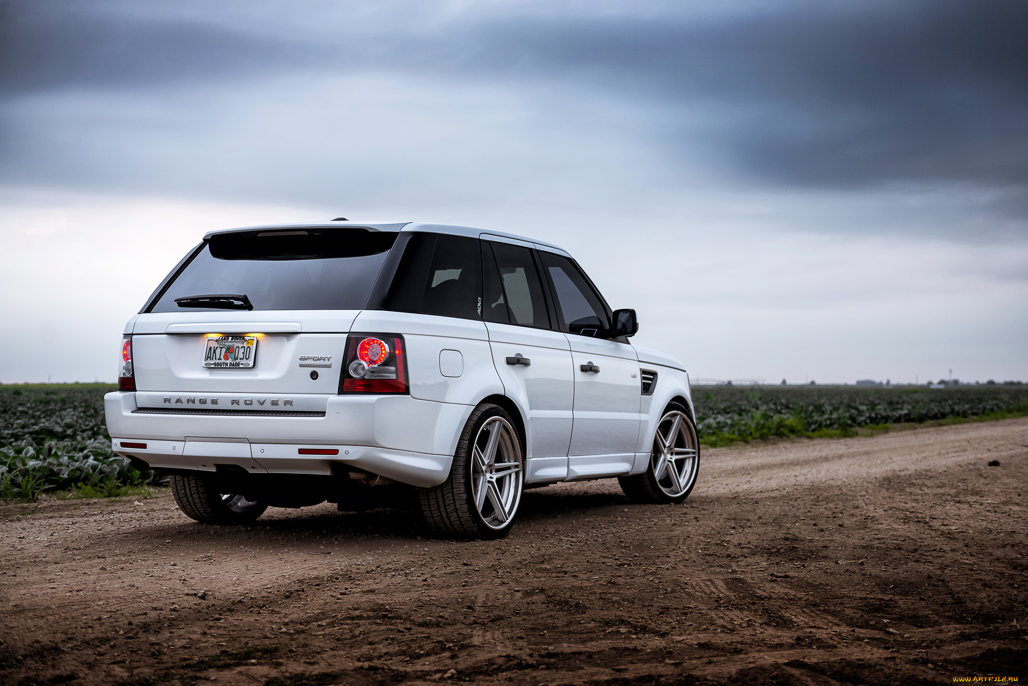 new, range, 4, автомобили, range, rover, внедорожник, поле