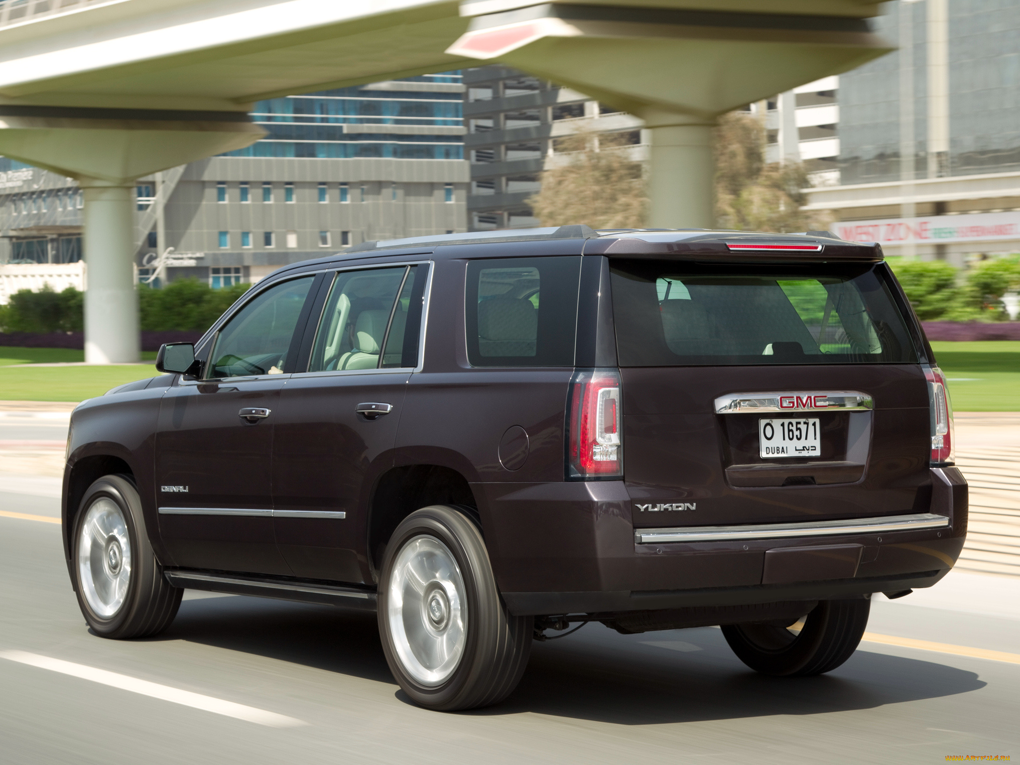 автомобили, gm-gmc, gmc, yukon, denali, 2014, темный