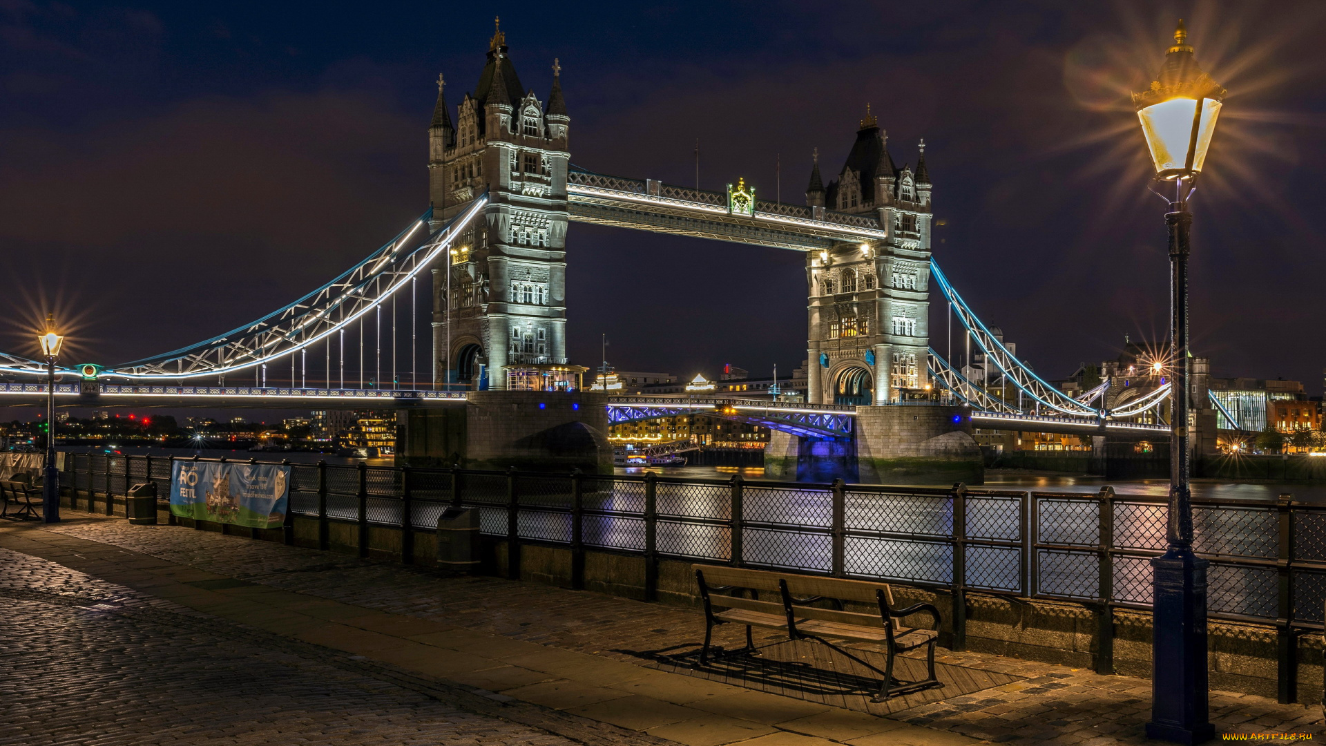 города, лондон, , великобритания, tower, bridge