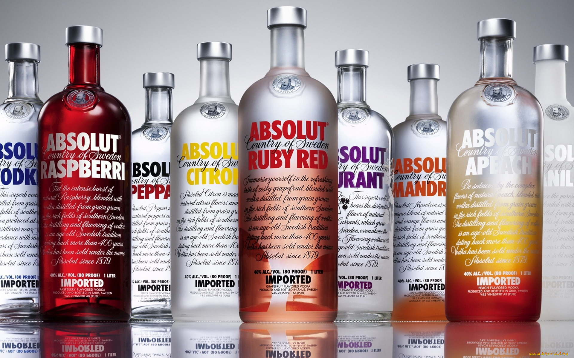 бренды, absolut, водка, абсолют, бутылки