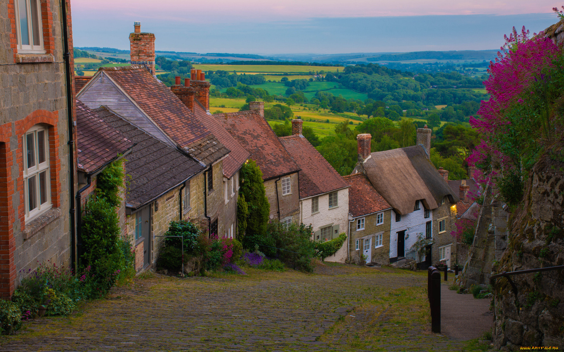 shaftesbury, england, города, -, улицы, , площади, , набережные