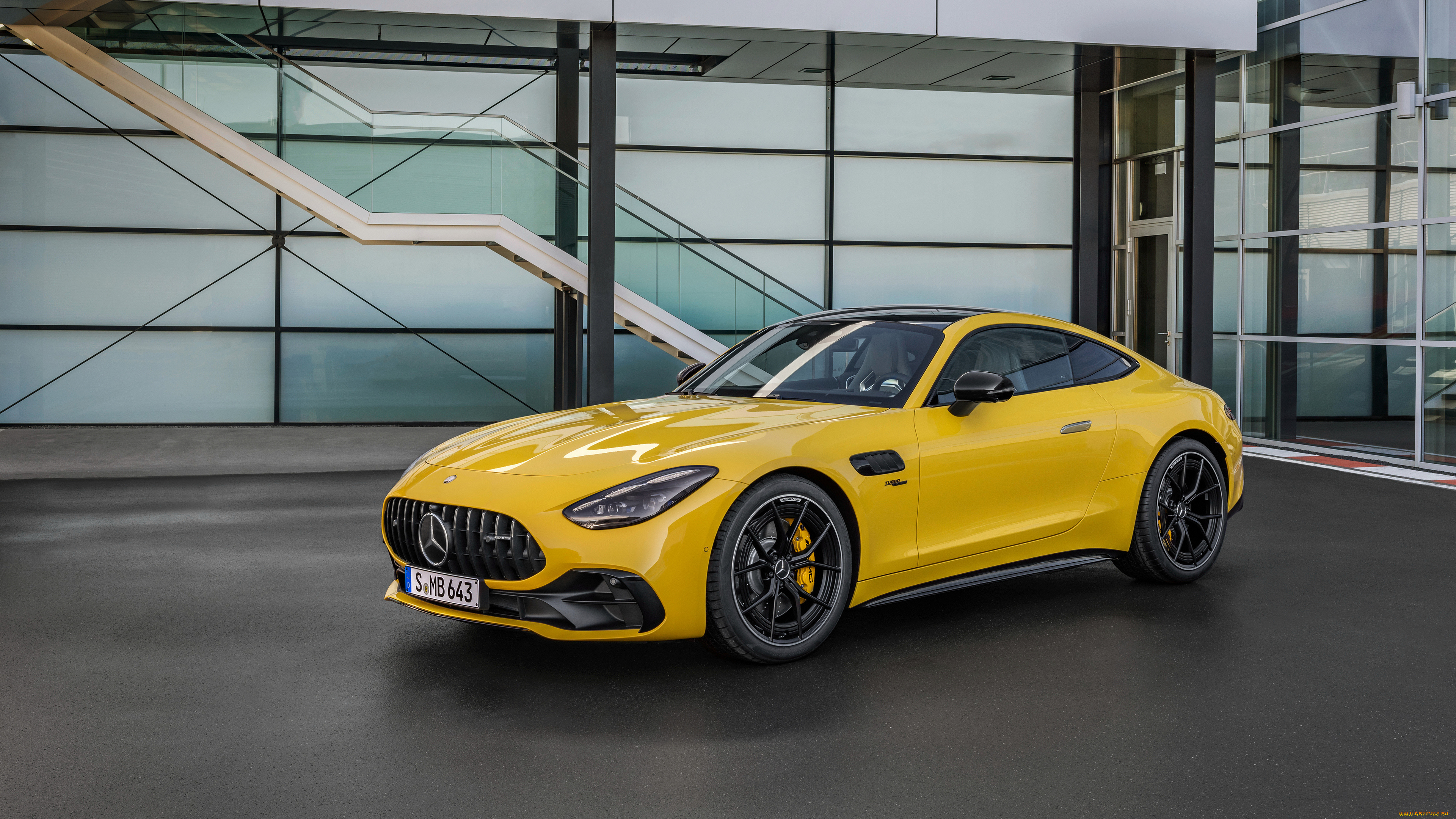 mercedes-amg, gt, 43, coupe, 2024, автомобили, mercedes-benz, mercedes, amg, gt43, coupe, жeлтый, купе, мерседес