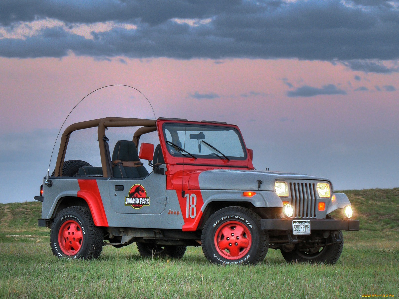 jeep, wrangler, jurassic, park, автомобили