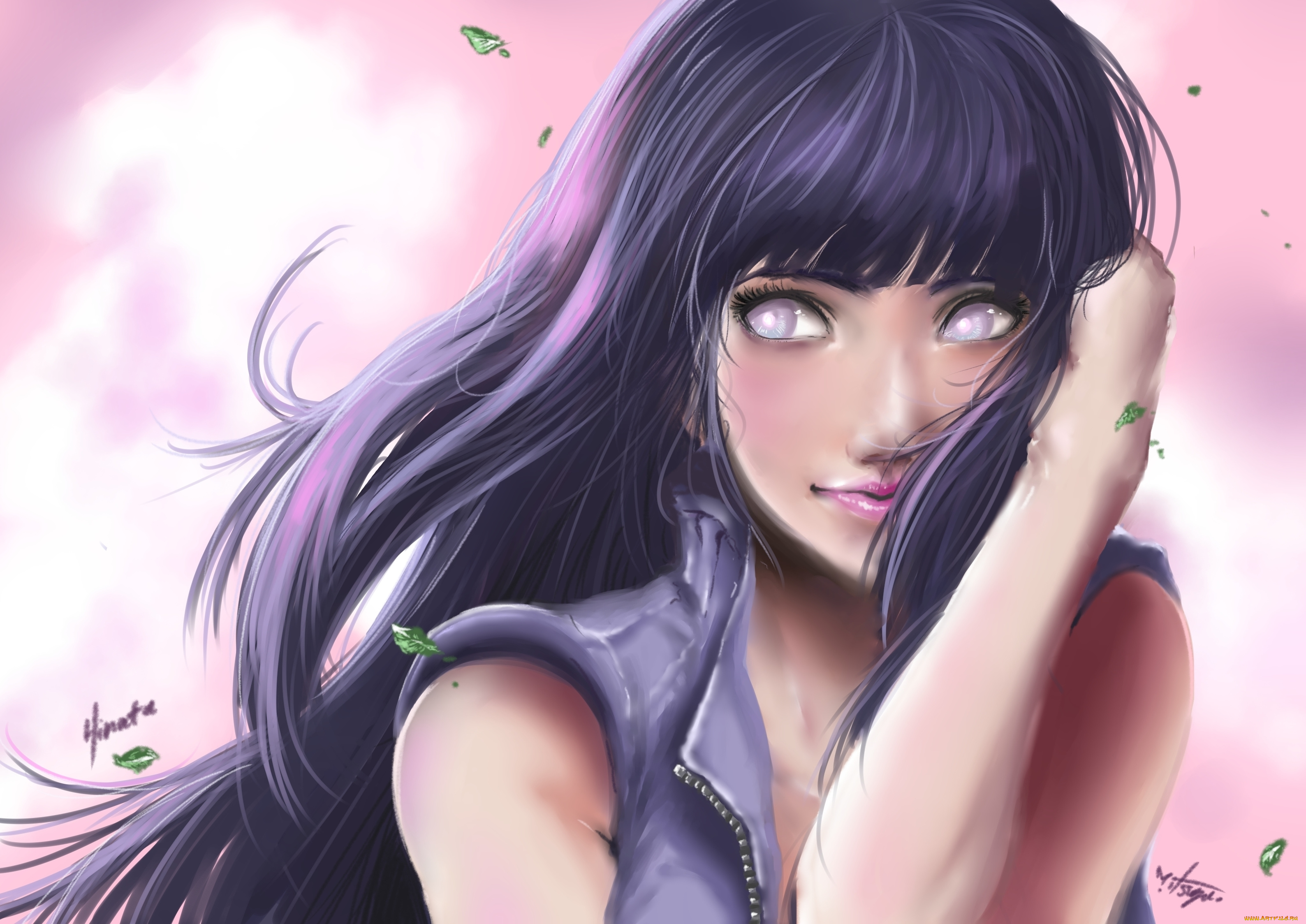 разное, арты, art, mitsugu, hinata, hyuga, naruto, the, movie, last