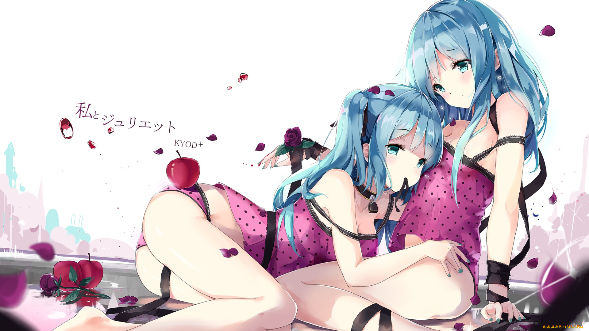 аниме, vocaloid, hatsune, miku