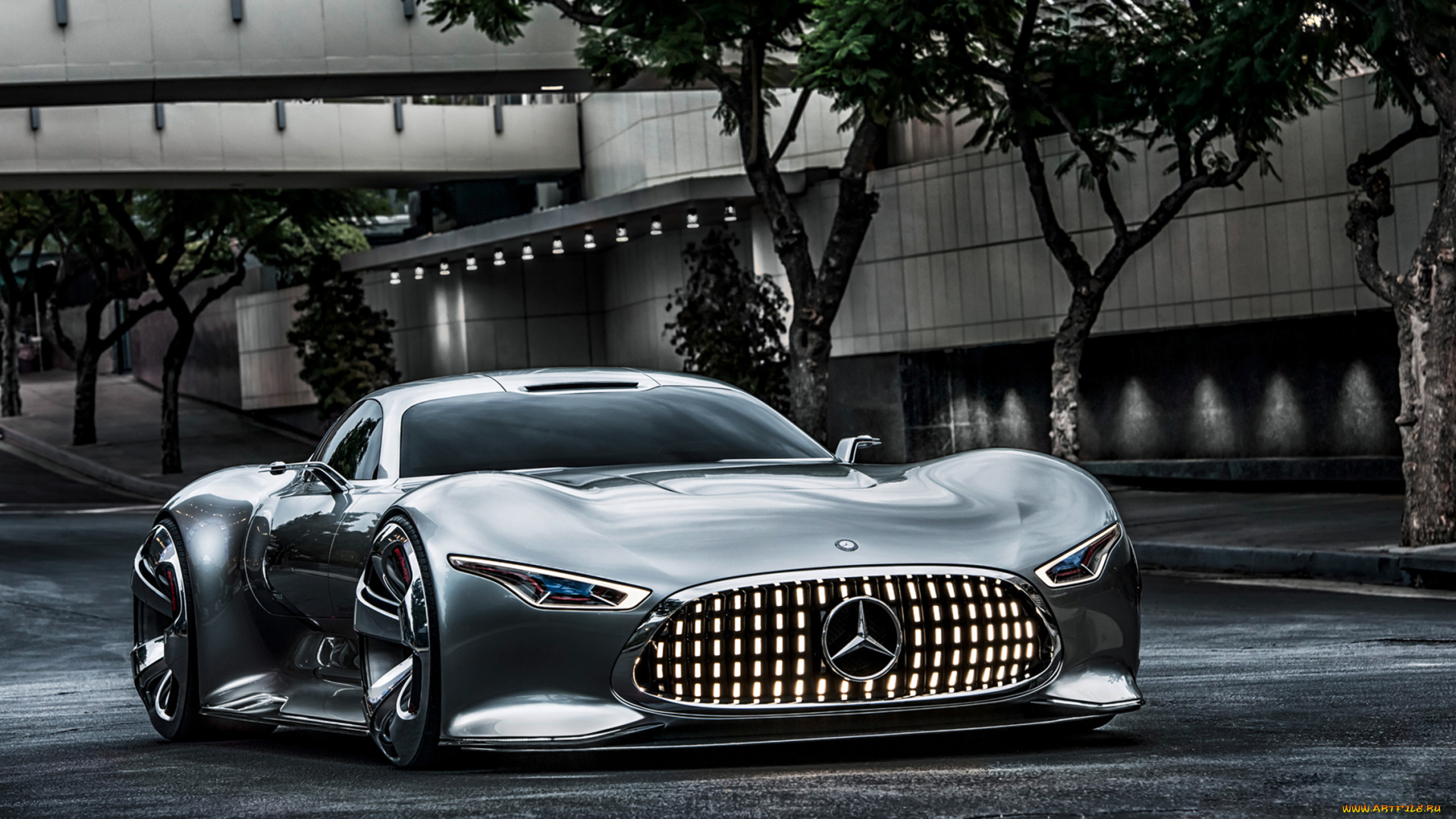 mercedes-benz, amg, r50, concept, 2013, автомобили, mercedes-benz, amg, r50, concept, 2013, серебристый, металлик