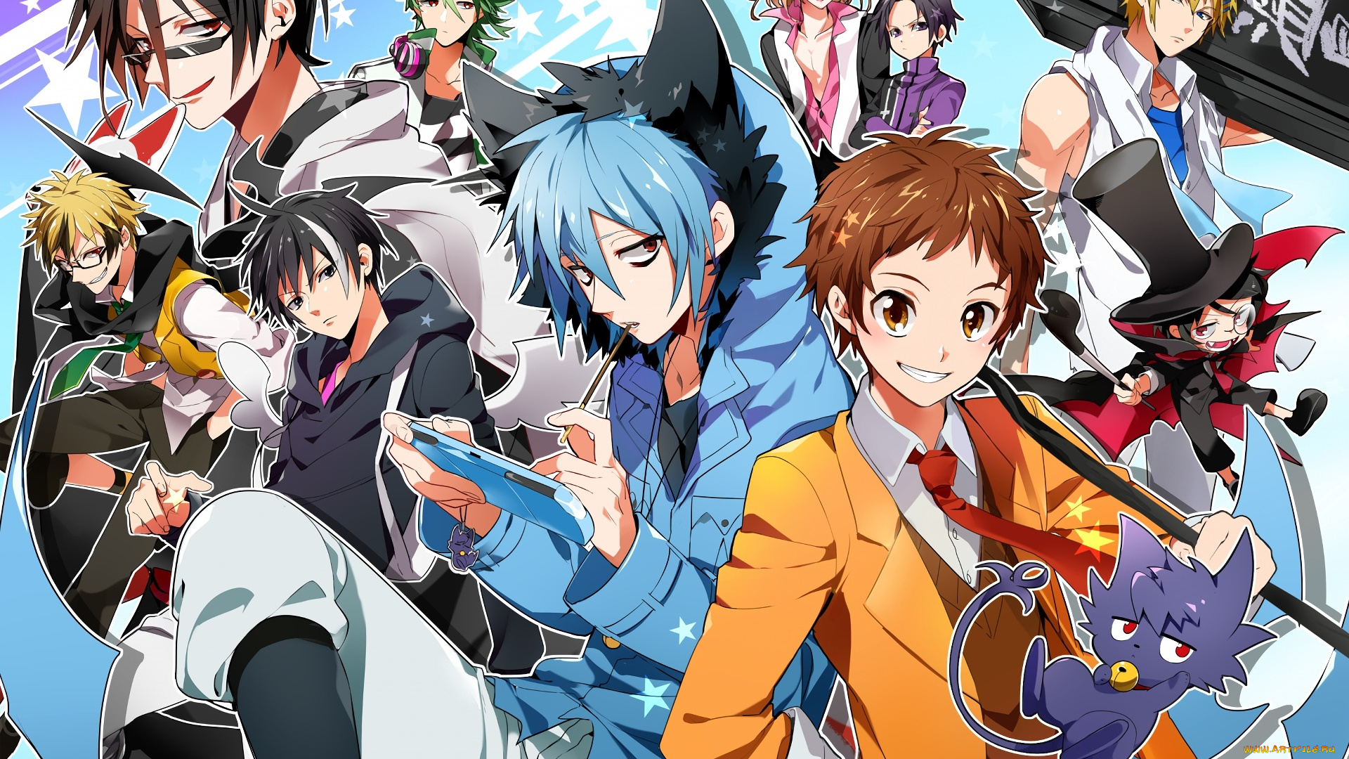 servamp, аниме, персонажи