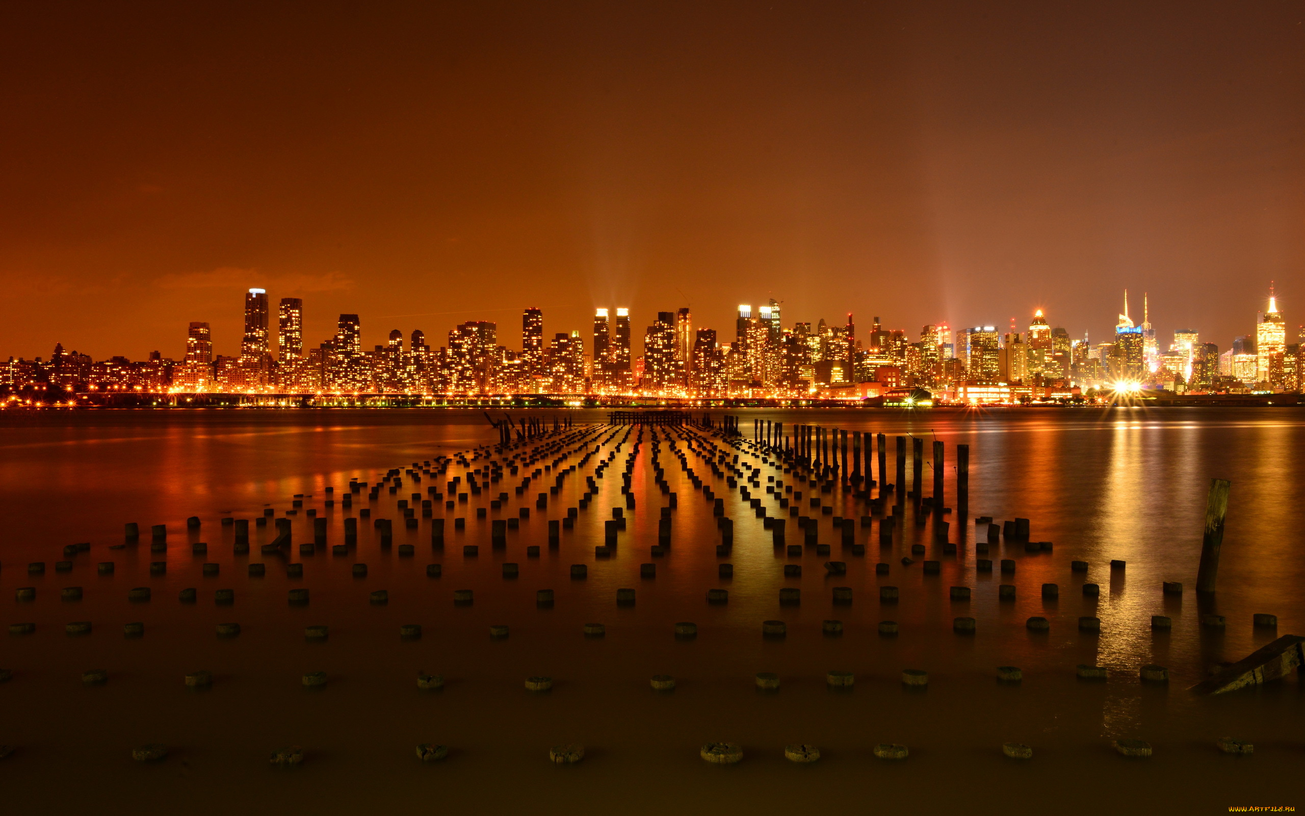 города, нью-йорк, , сша, new, york, city, hudson, river, pier, weehawken