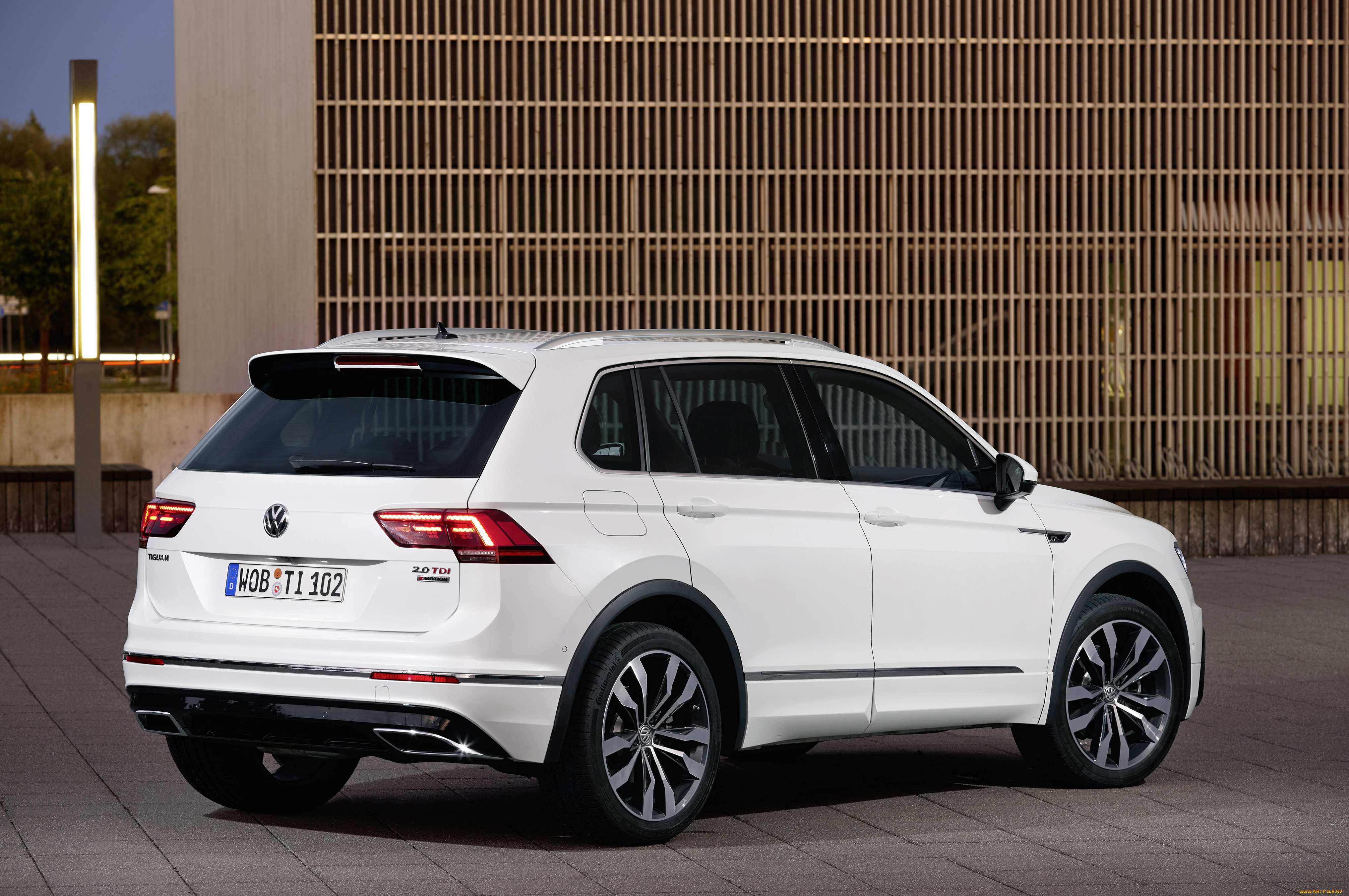 автомобили, volkswagen, 2016г, r-line, tiguan