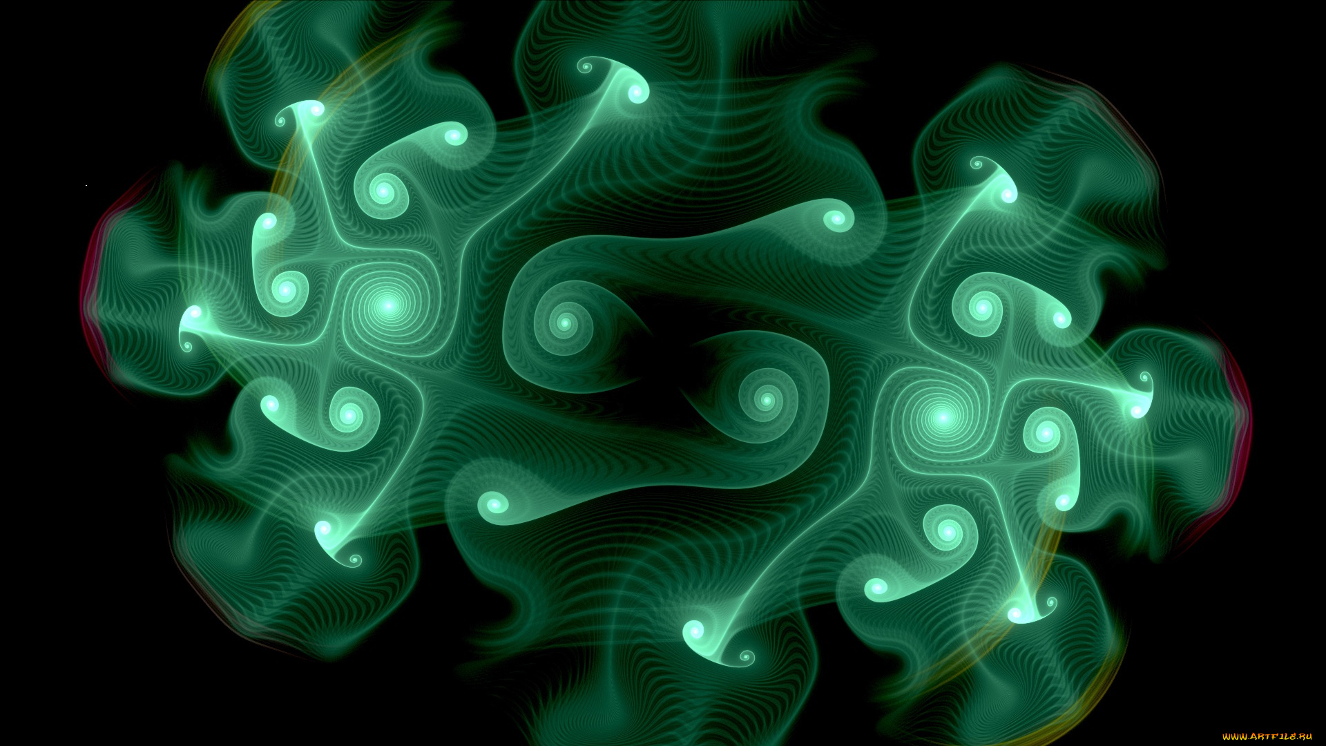 3д, графика, фракталы, , fractal, цвет, фон, узор