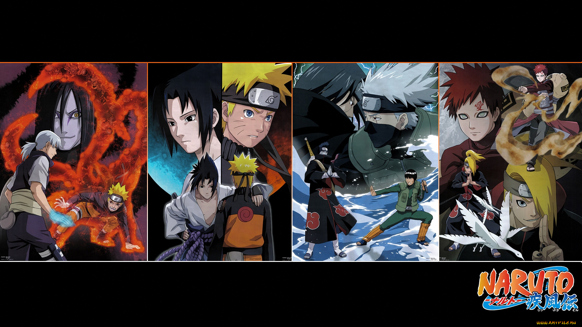 аниме, naruto, shinobi, uchiha, sasuke, kabuto, шиноби, orochimaru, ниндзя, gaara, akatsuki