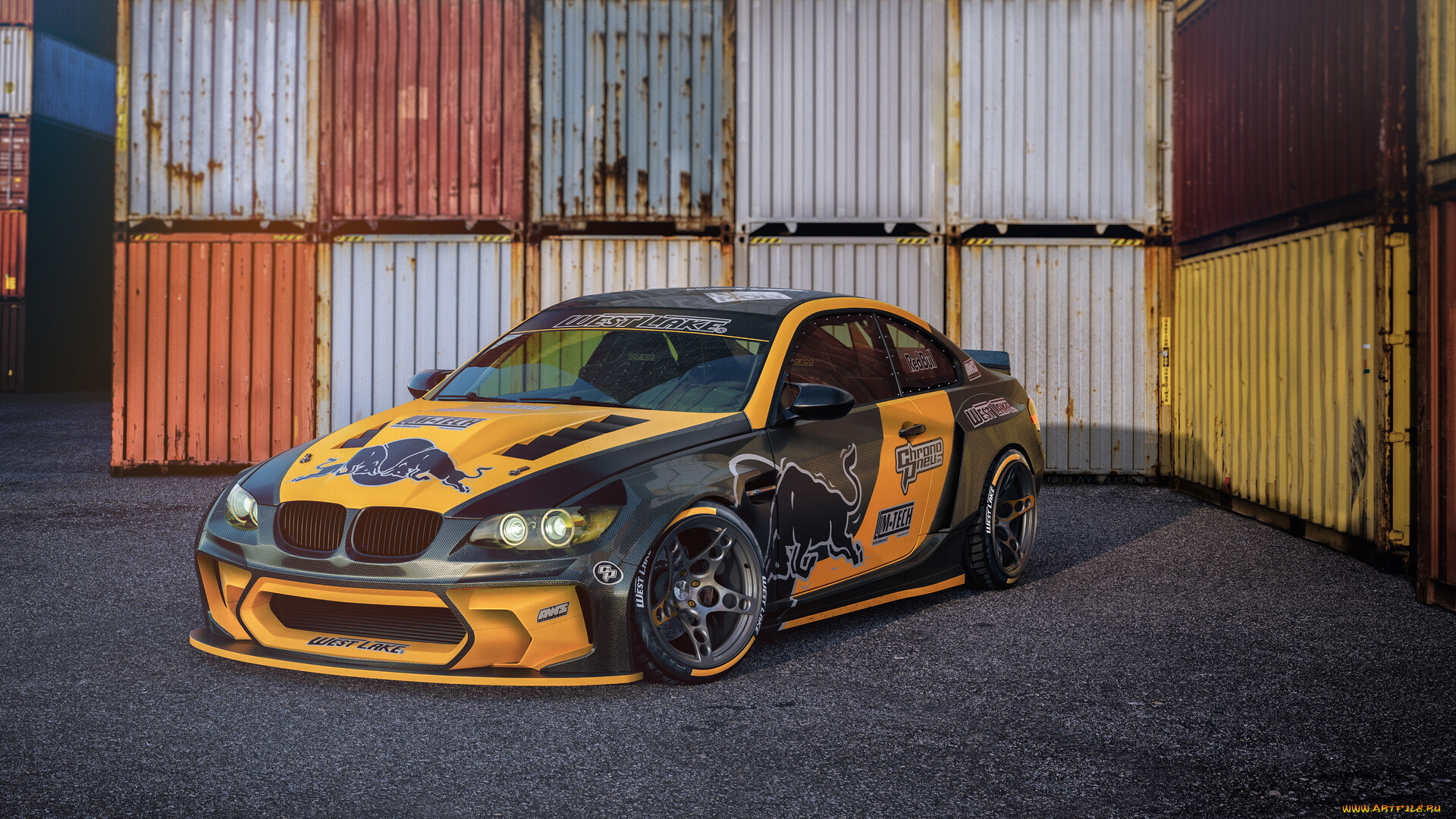 bmw, e92, chrono, pneu, drift, team, автомобили, 3д, bmw, e92, chrono, pneu, drift, team