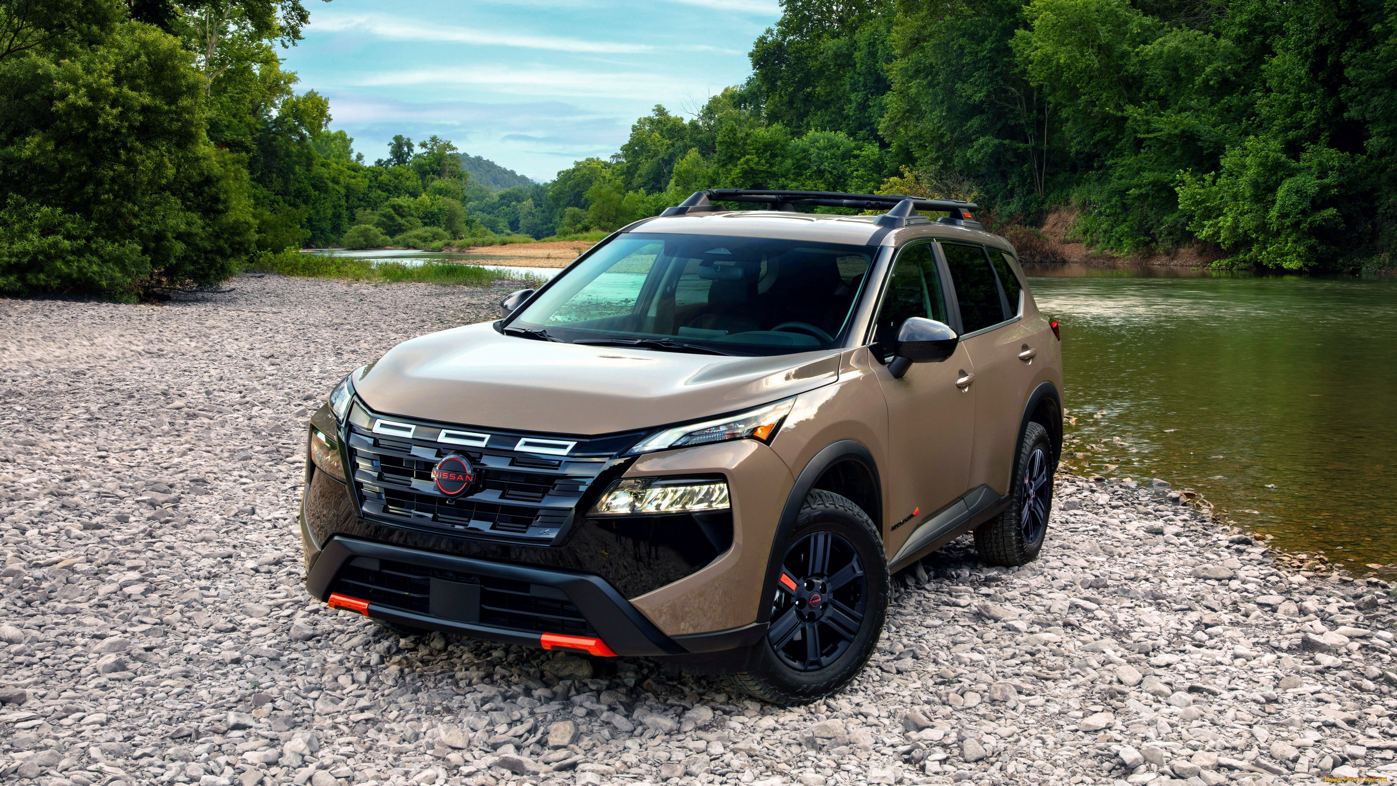 nissan, rogue, rock, creek, 2025, автомобили, nissan, datsun, rogue, rock, creek, прирoда, рeка, ниссан, крoссoвeр