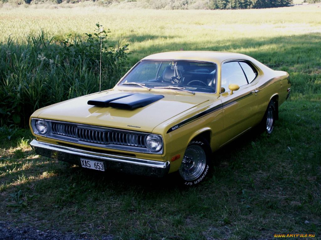 plymouth, duster, автомобили