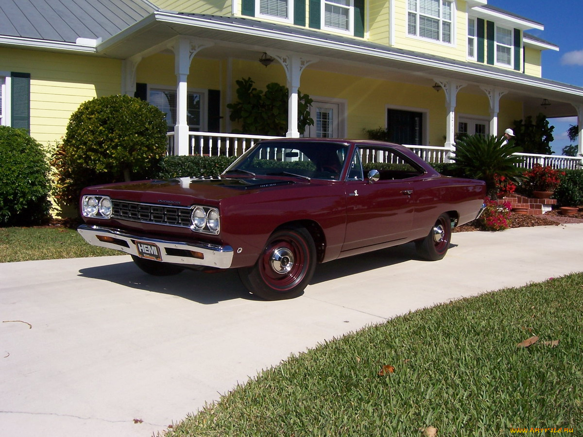 plymouth, roadrunner, автомобили