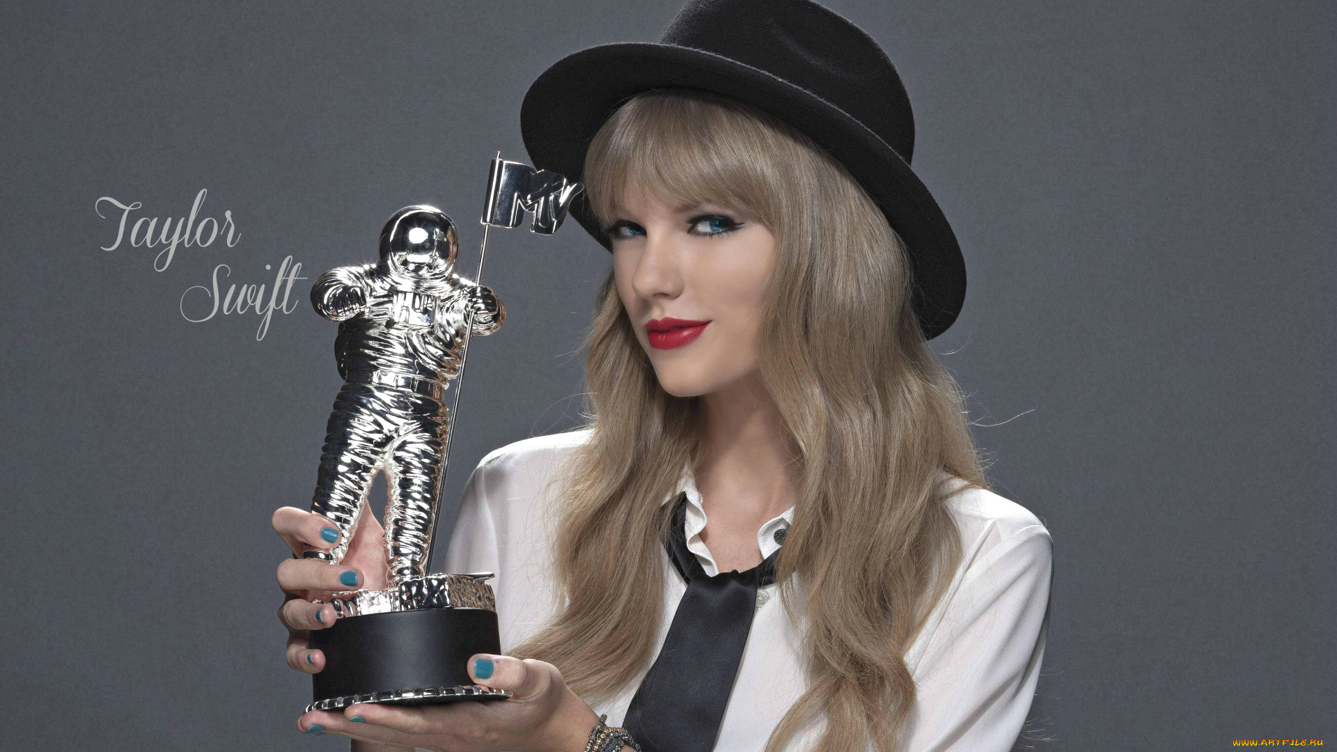 Taylor, Swift, девушки, статуэтка, шляпа