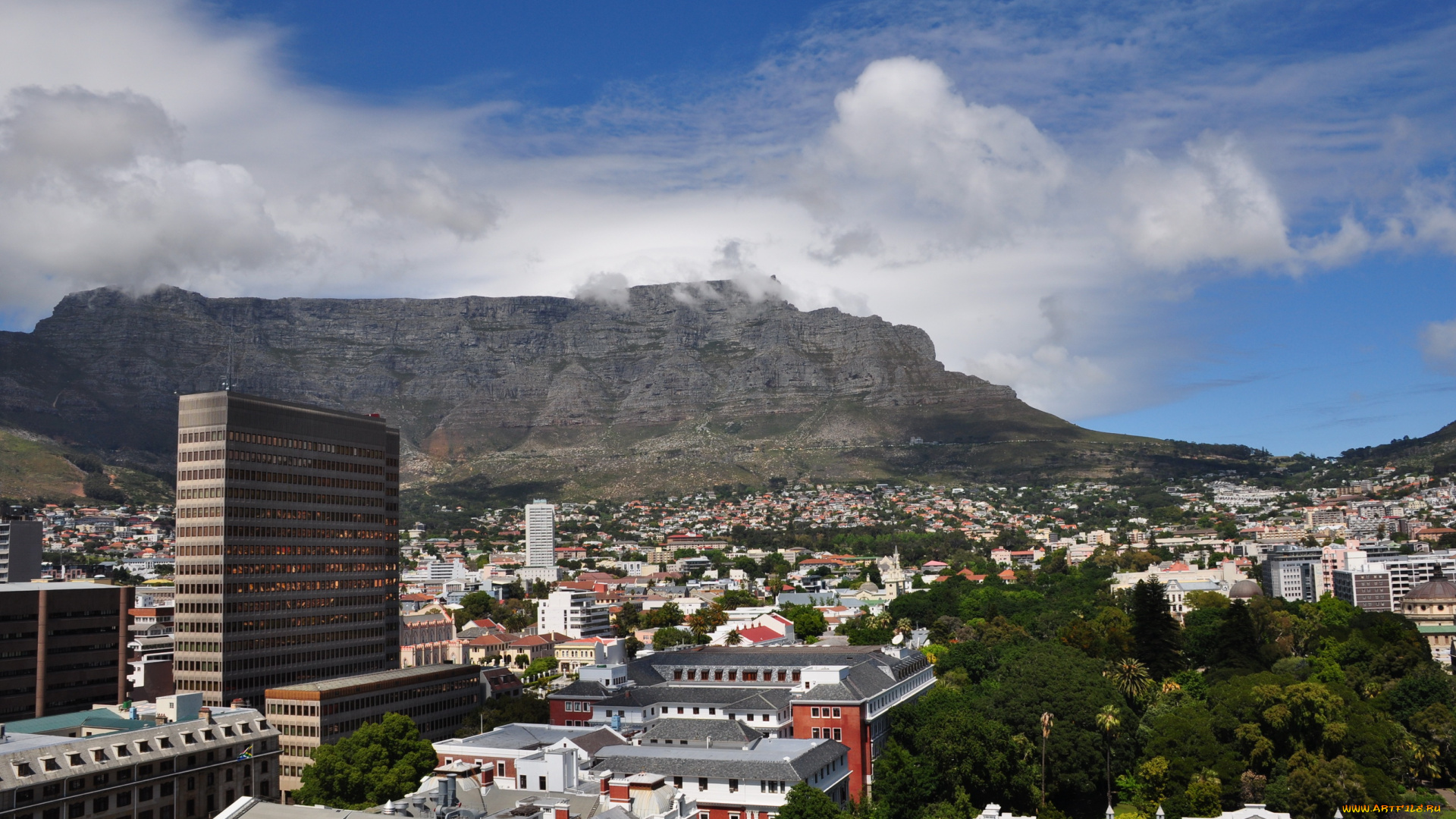 кейптаун, города, юар, панорама