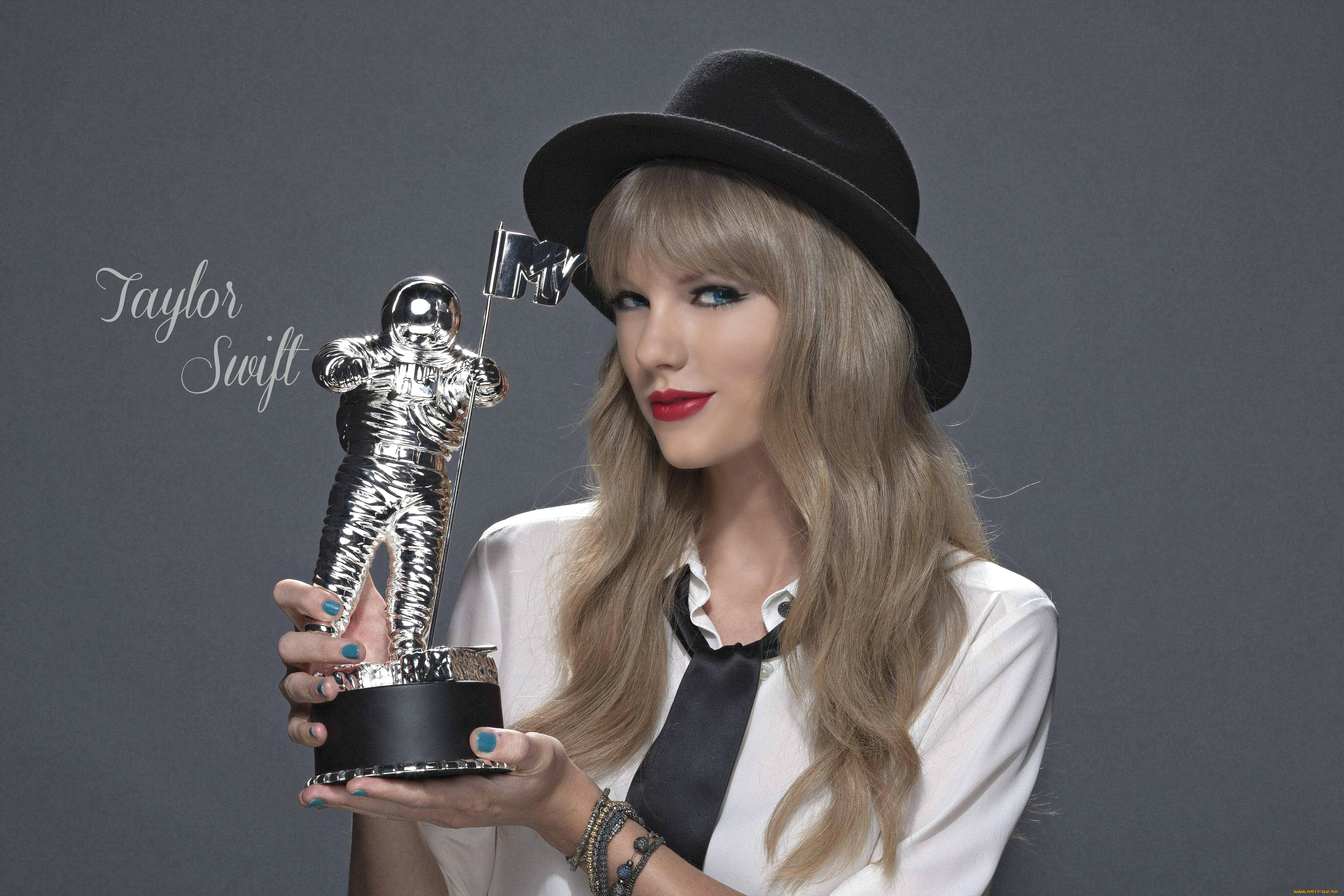Taylor, Swift, девушки, статуэтка, шляпа