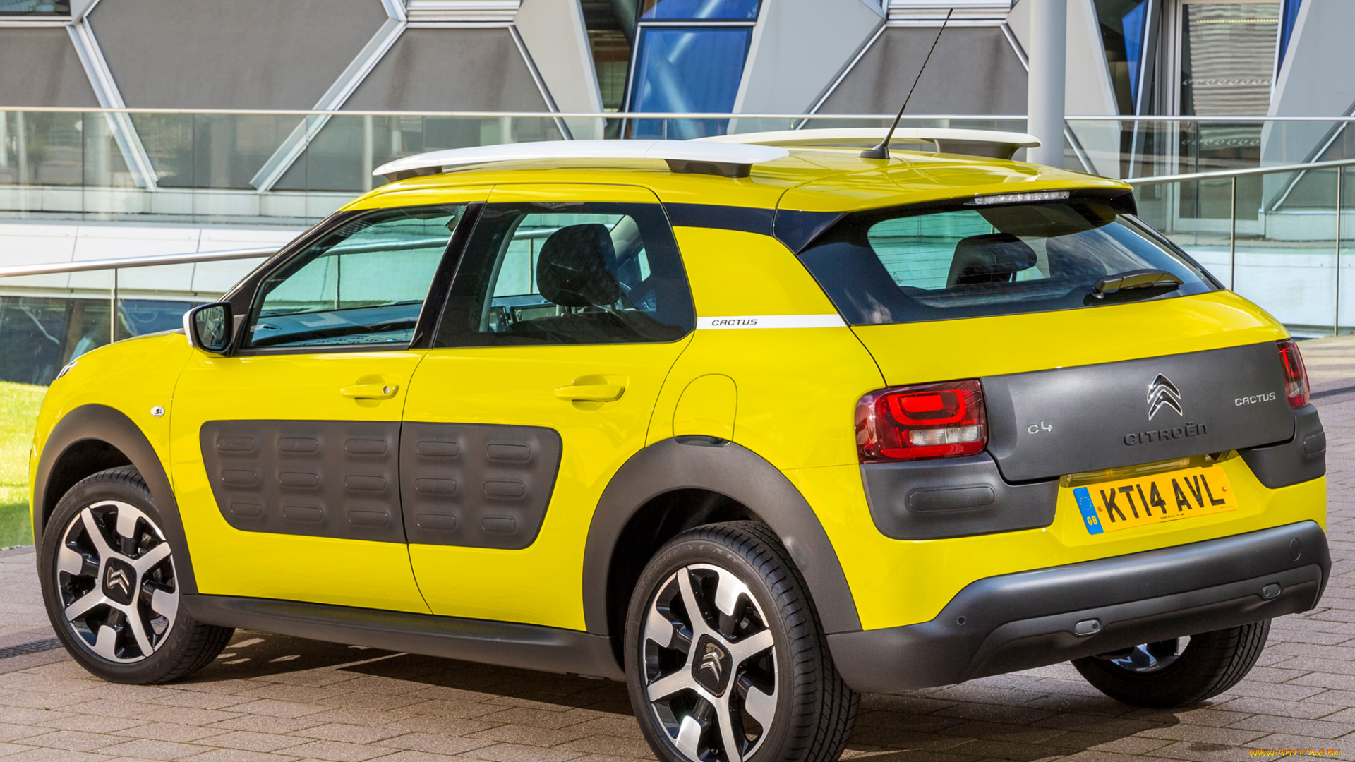 автомобили, citroen, uk-spec, cactus, c4, citroеn, желтый, 2014г