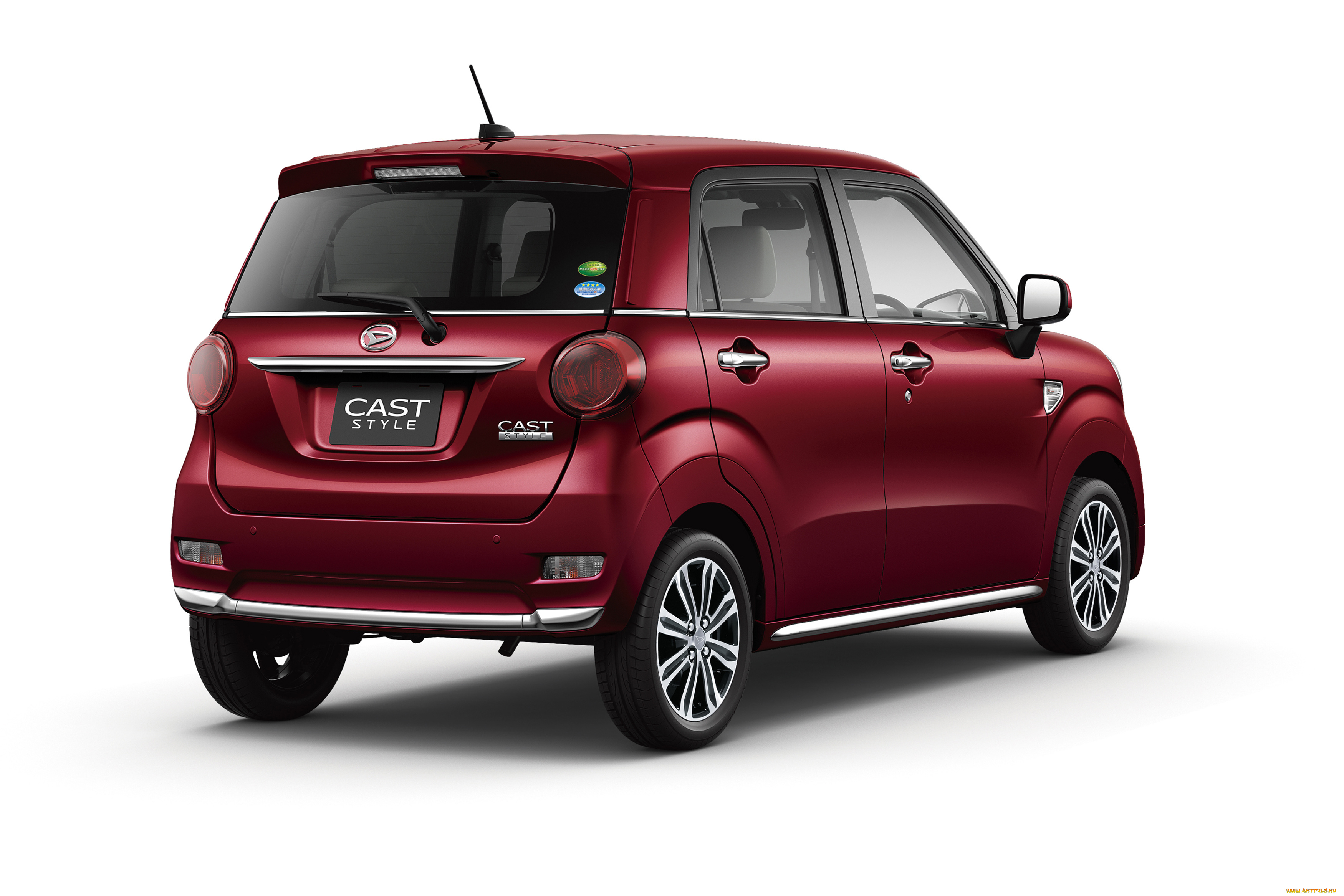 автомобили, daihatsu, style, cast, красный, 2015г