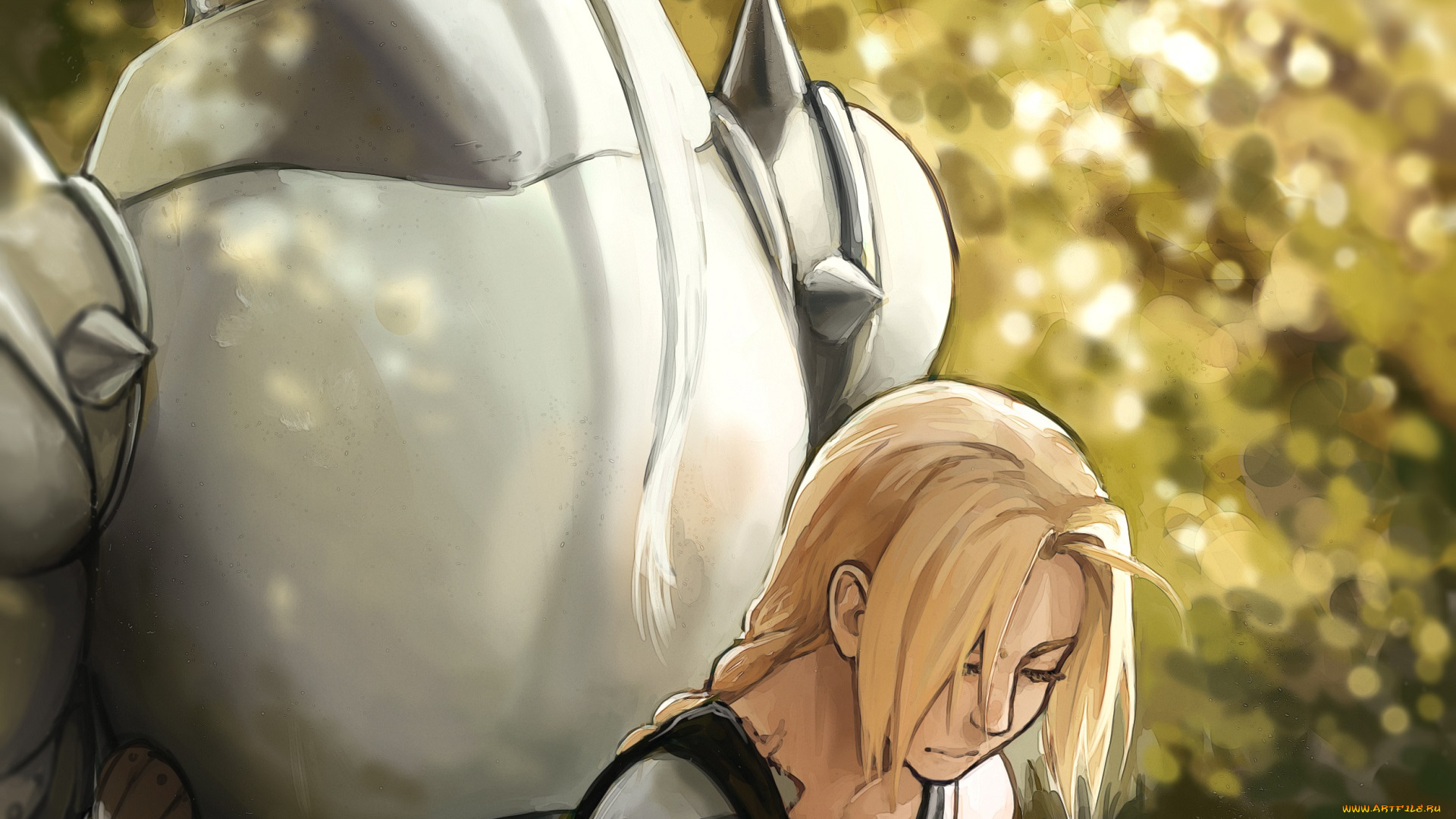 аниме, fullmetal, alchemist, эдвард