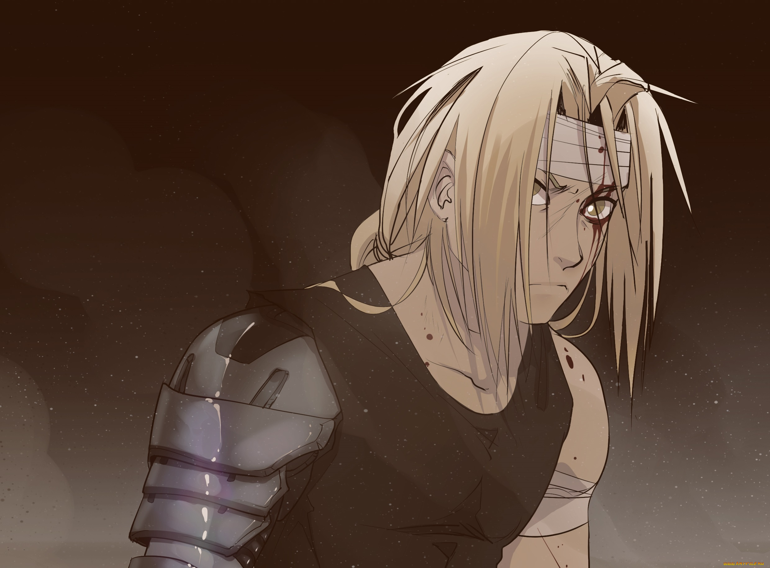 аниме, fullmetal, alchemist, эдвард