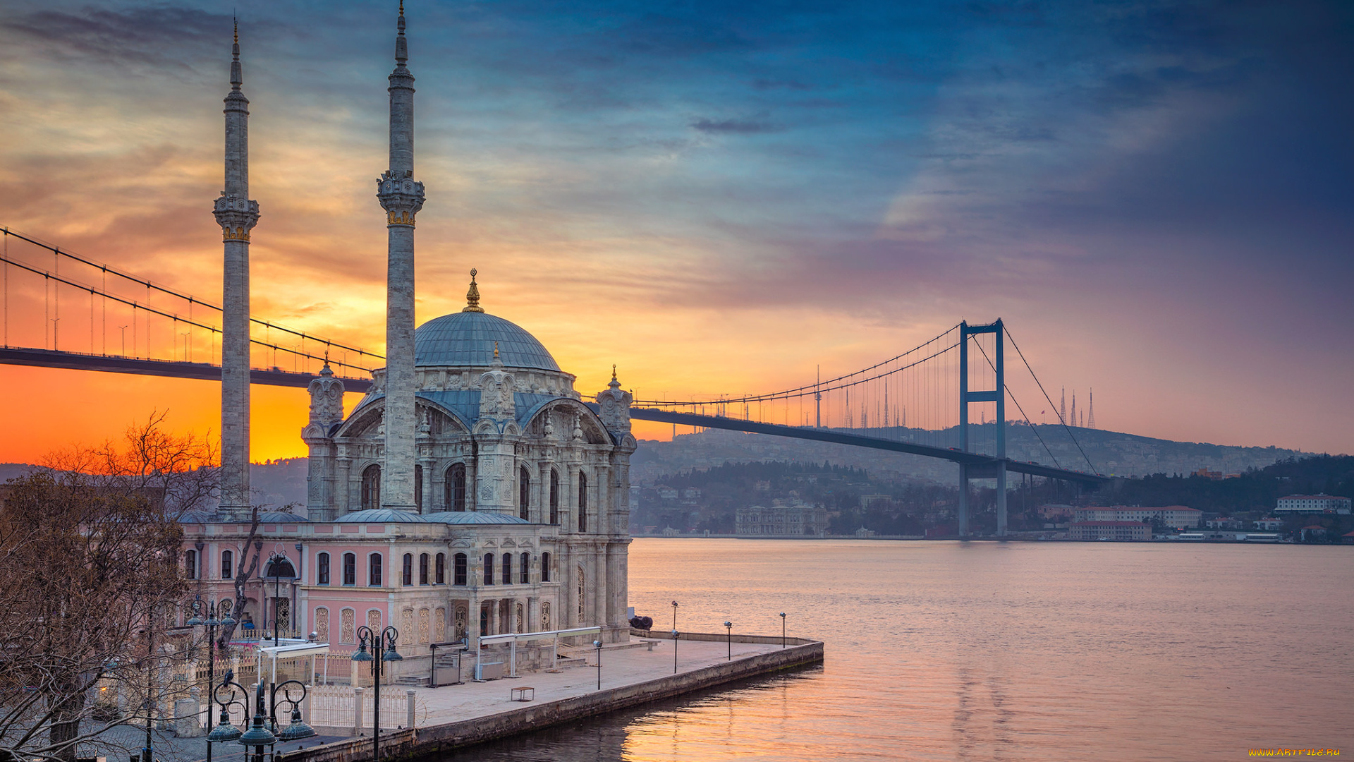 ortakoy, mosque, , istanbul, города, стамбул, , турция
