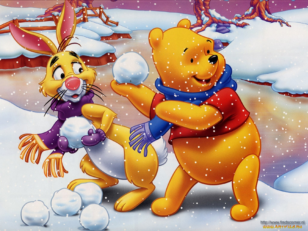 мультфильмы, winnie, the, pooh