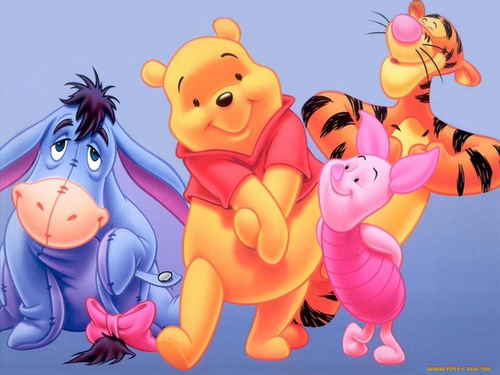 мультфильмы, winnie, the, pooh