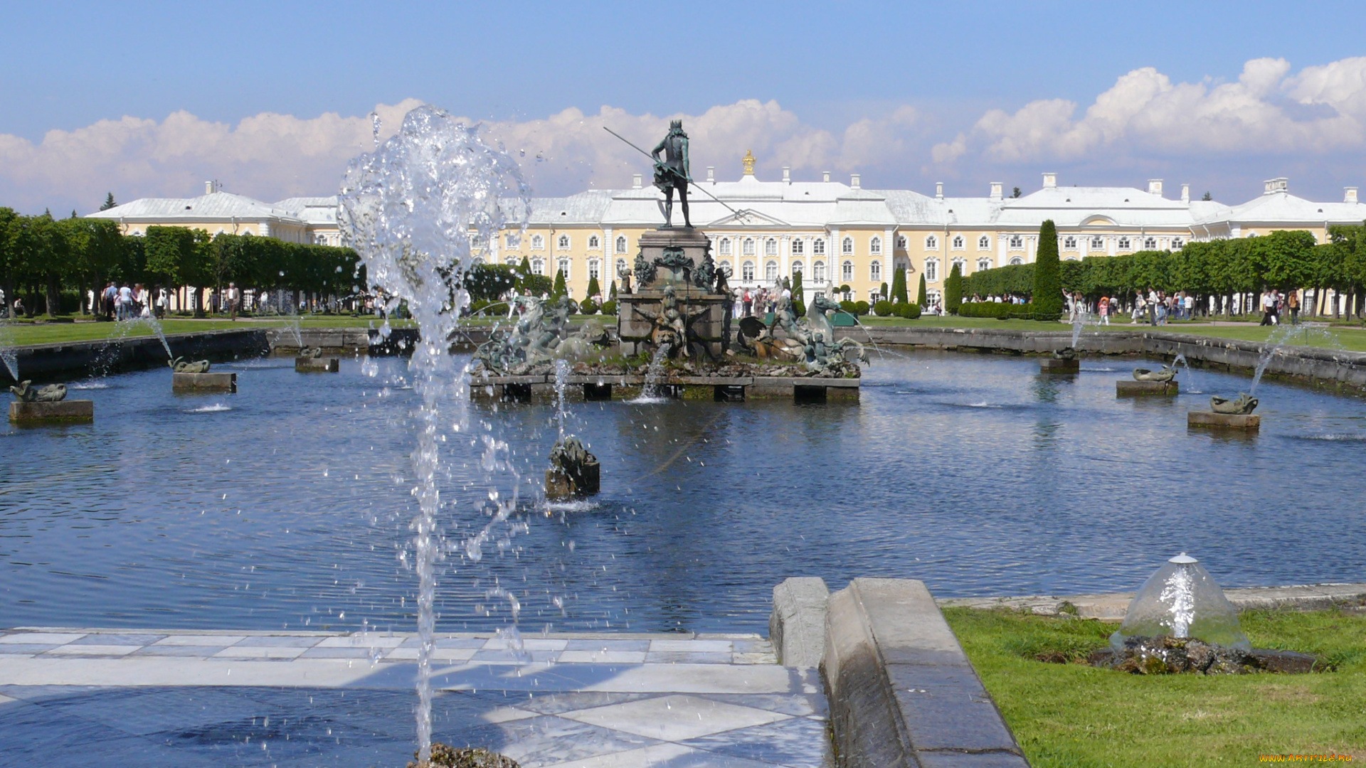 автор, владимир, кузнецов, города, санкт, петербург, петергоф, россия